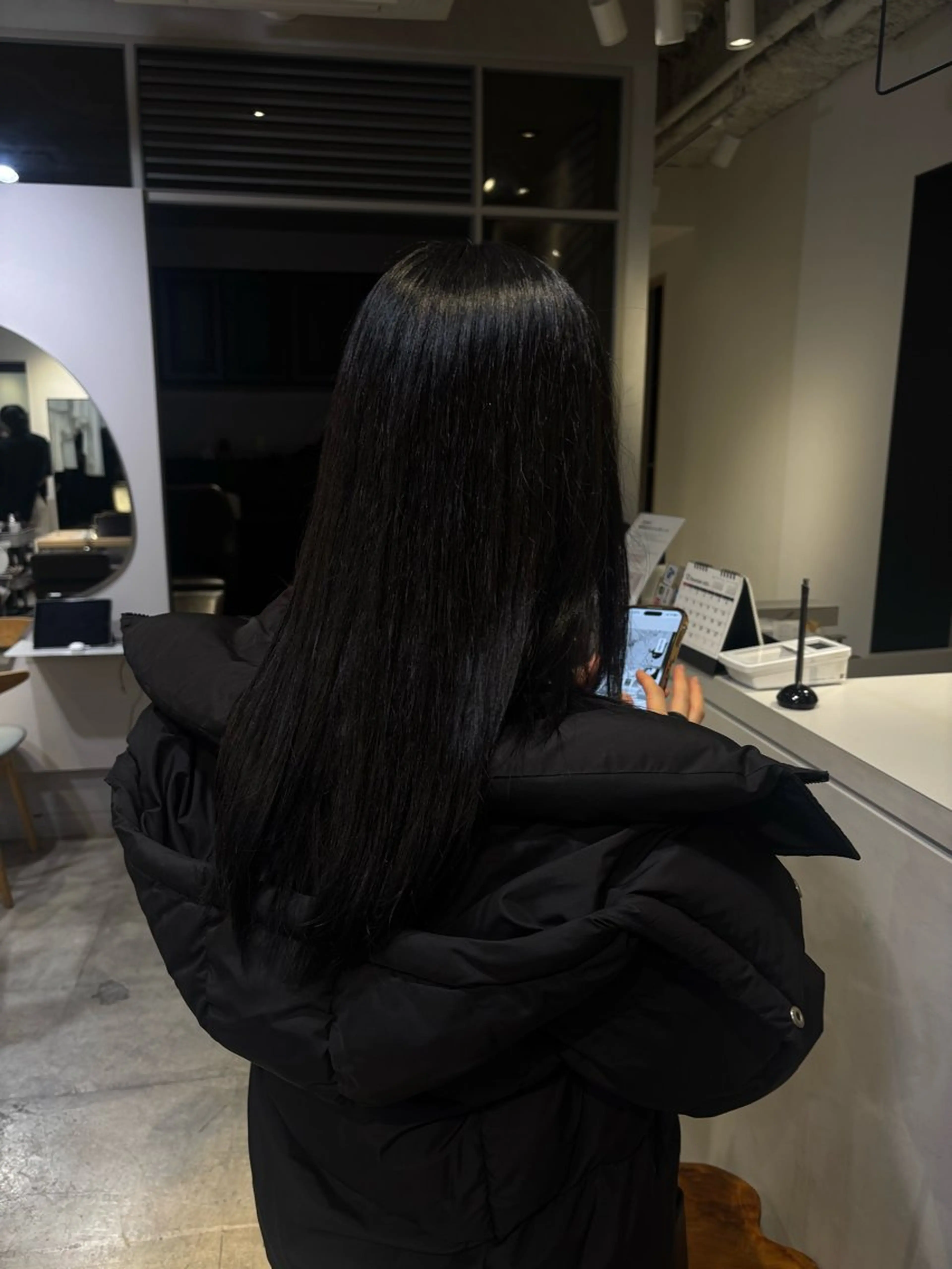 ロング 山本 あのんのヘアスタイル