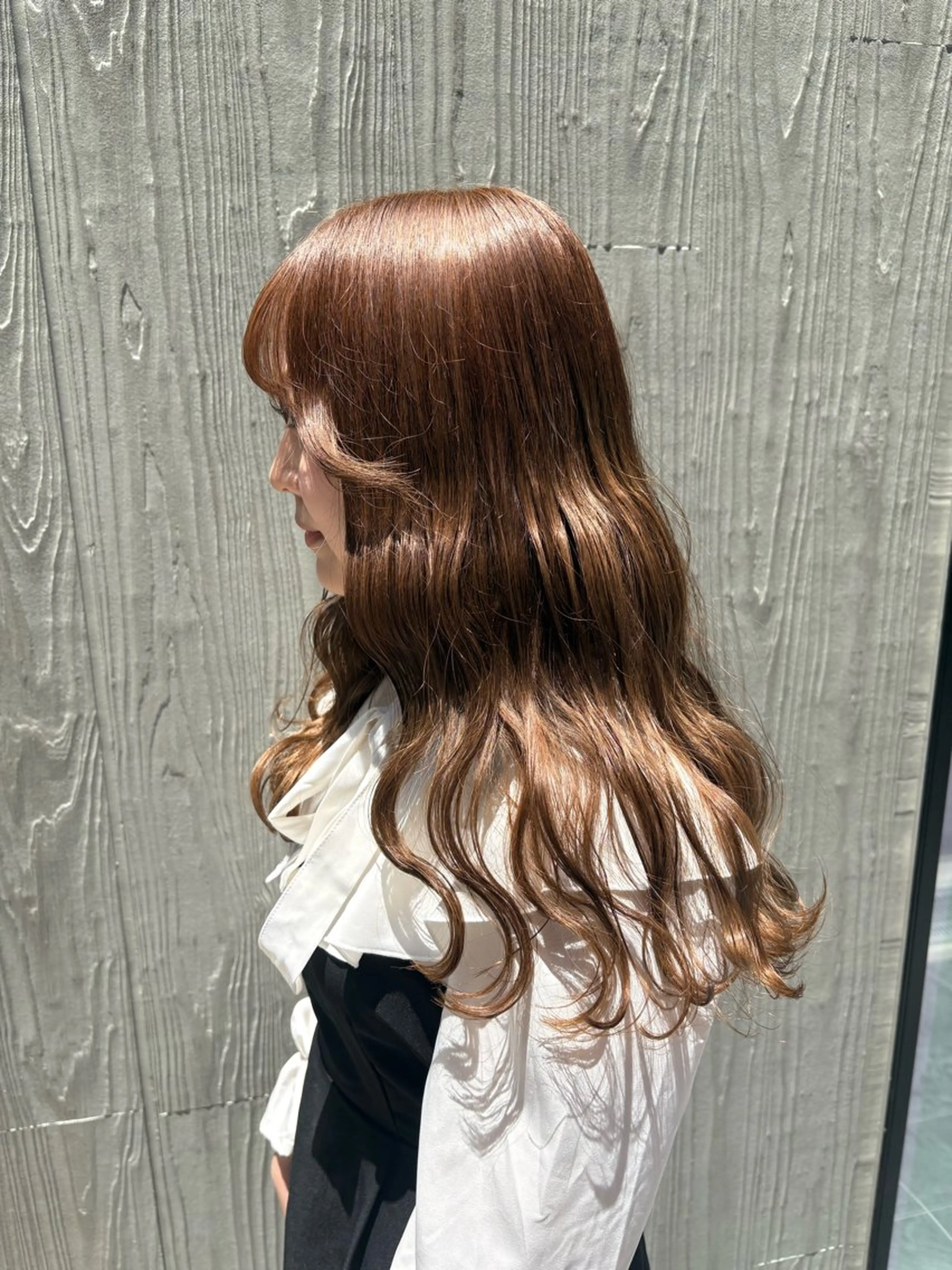 ヘアアレンジ 🎀西川芽依/ 暖色カラー🎀のヘアスタイル