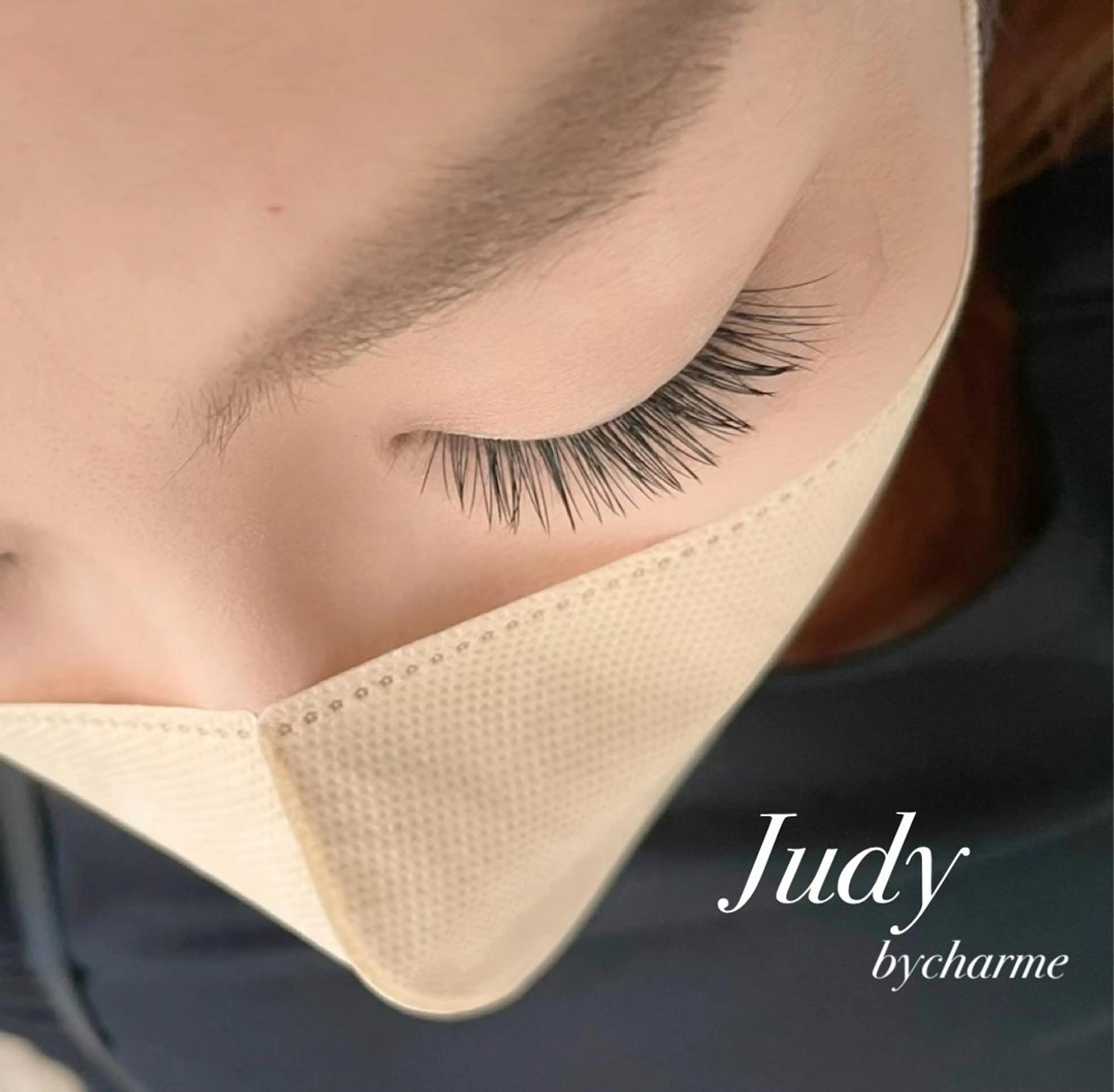 マツエク・マツパ 付け放題 フラットラッシュ パリジェンヌラッシュリフト セーブル マツエク Judy by charmeのマツエク・マツパデザイン