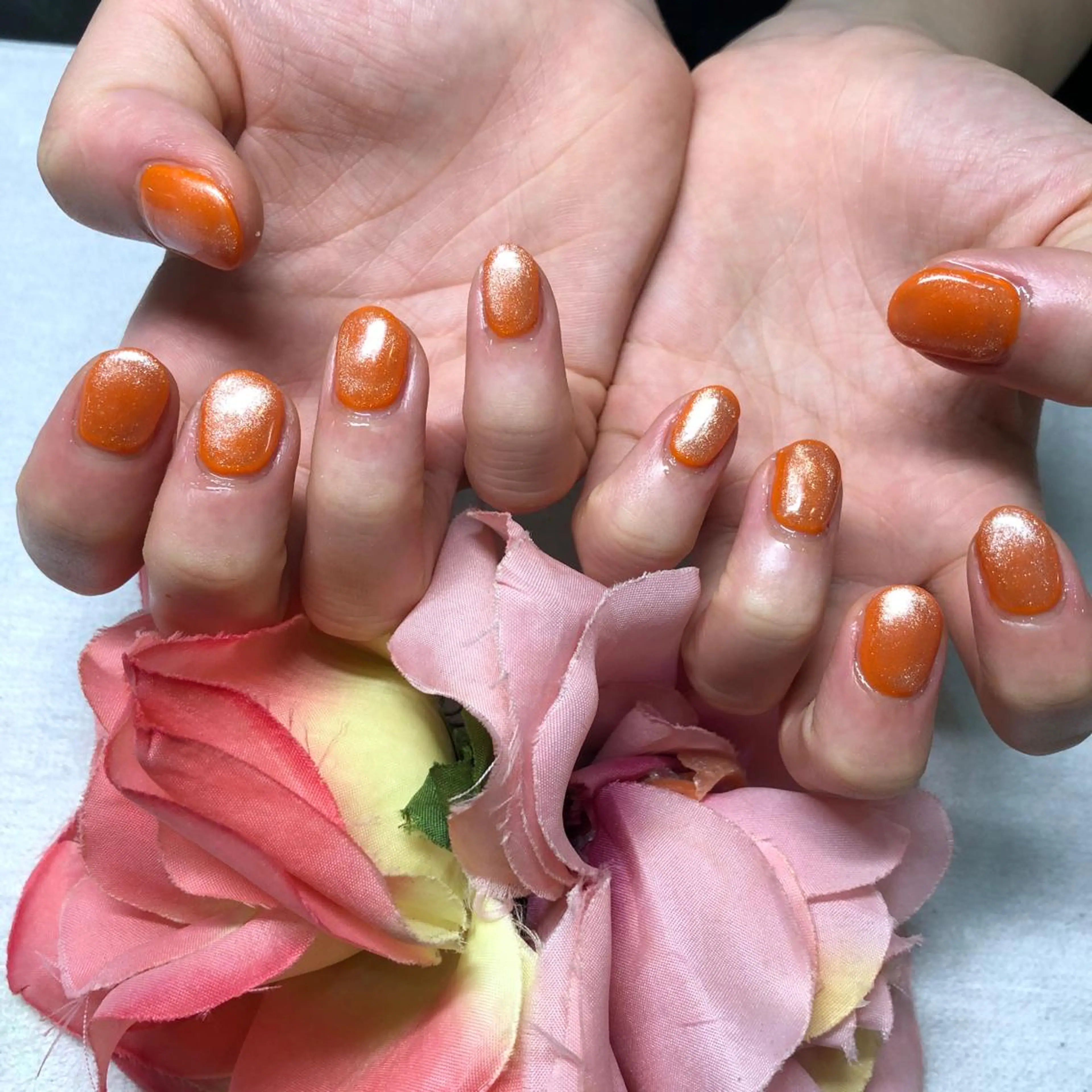 ショート ネイル マグネットネイル ハンドネイル 《LB》ラブリエ Nail&eyeのマツエク・マツパデザイン