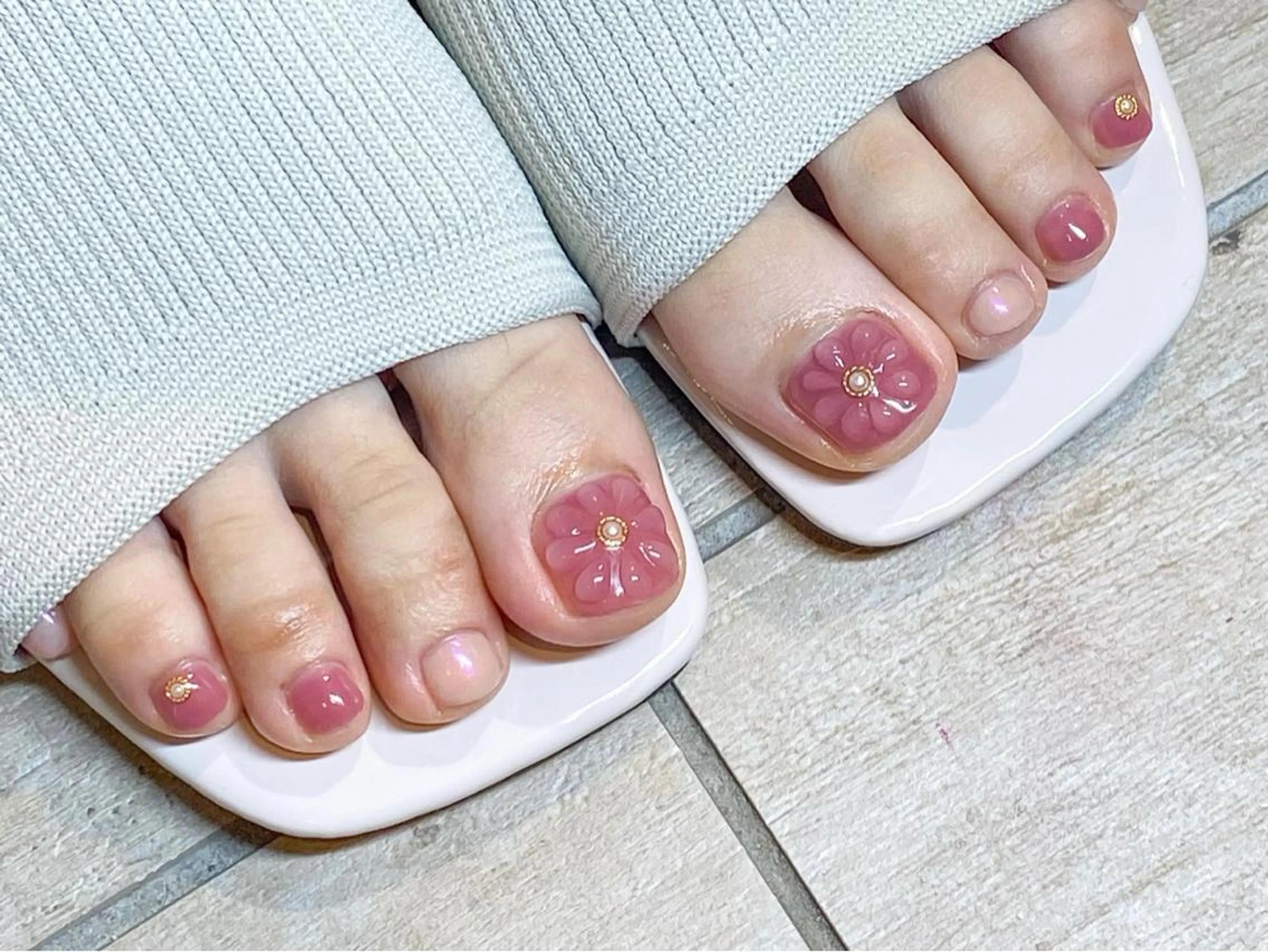 ネイル フットネイル タカハシ ☆パラジェルのネイルデザイン