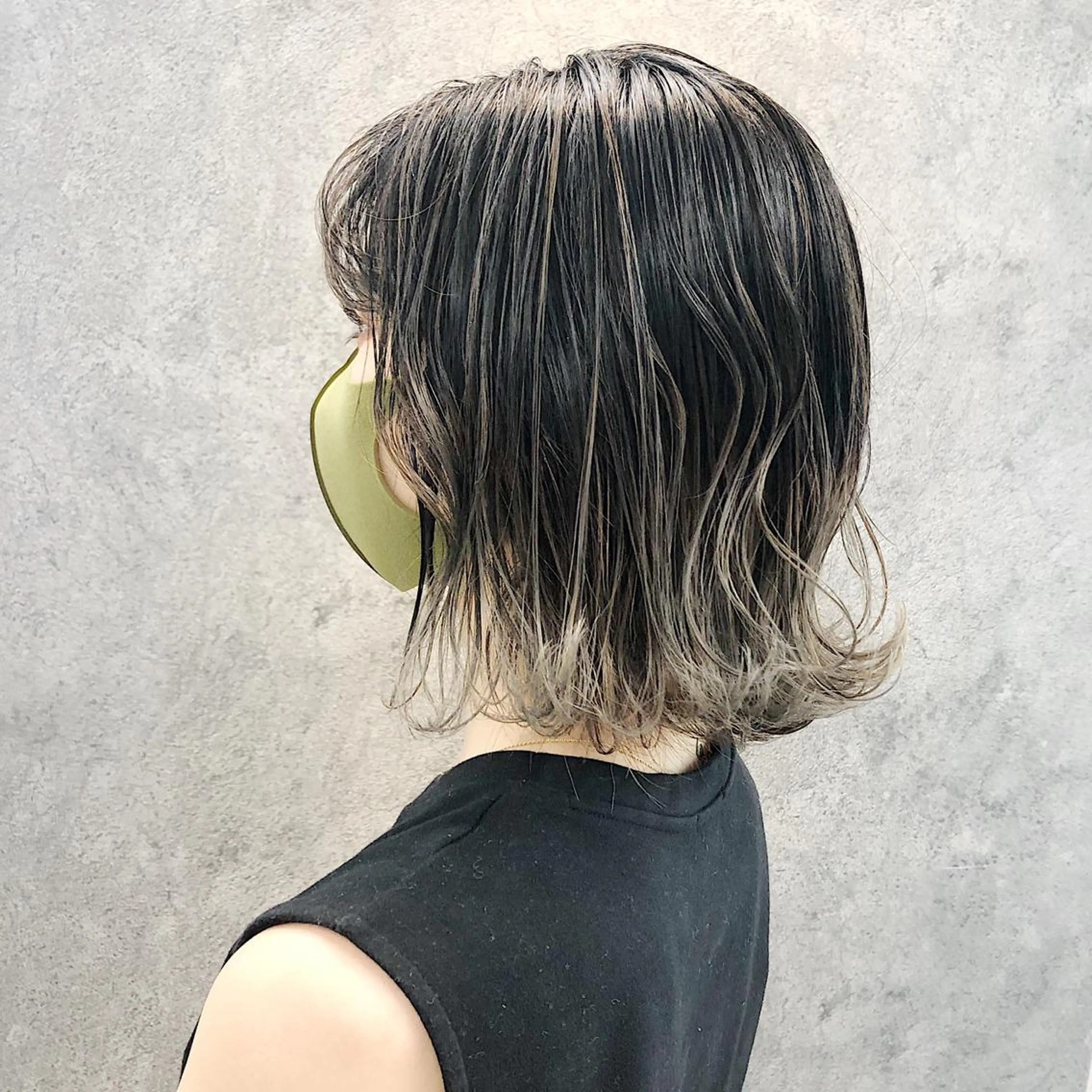 ショート 切りっぱなしボブ ボブ レイヤーカット カット ヘアカラー トリートメント 所渉/韓国レイヤー /ウルフカットのヘアスタイル