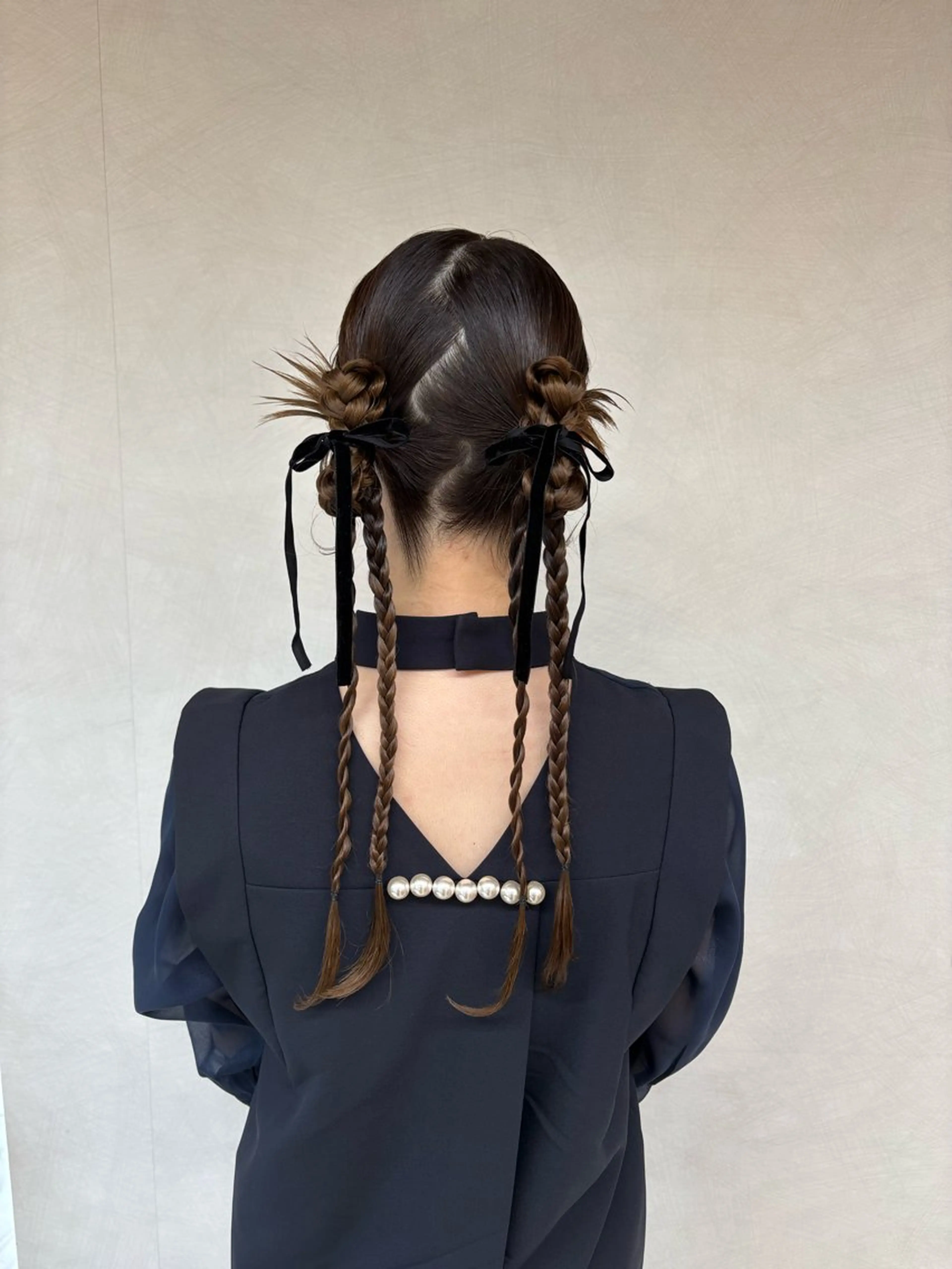 ロング ヘアアレンジ ヘアセット ヘアセット／眉毛カッ ト/Nana〻のヘアスタイル