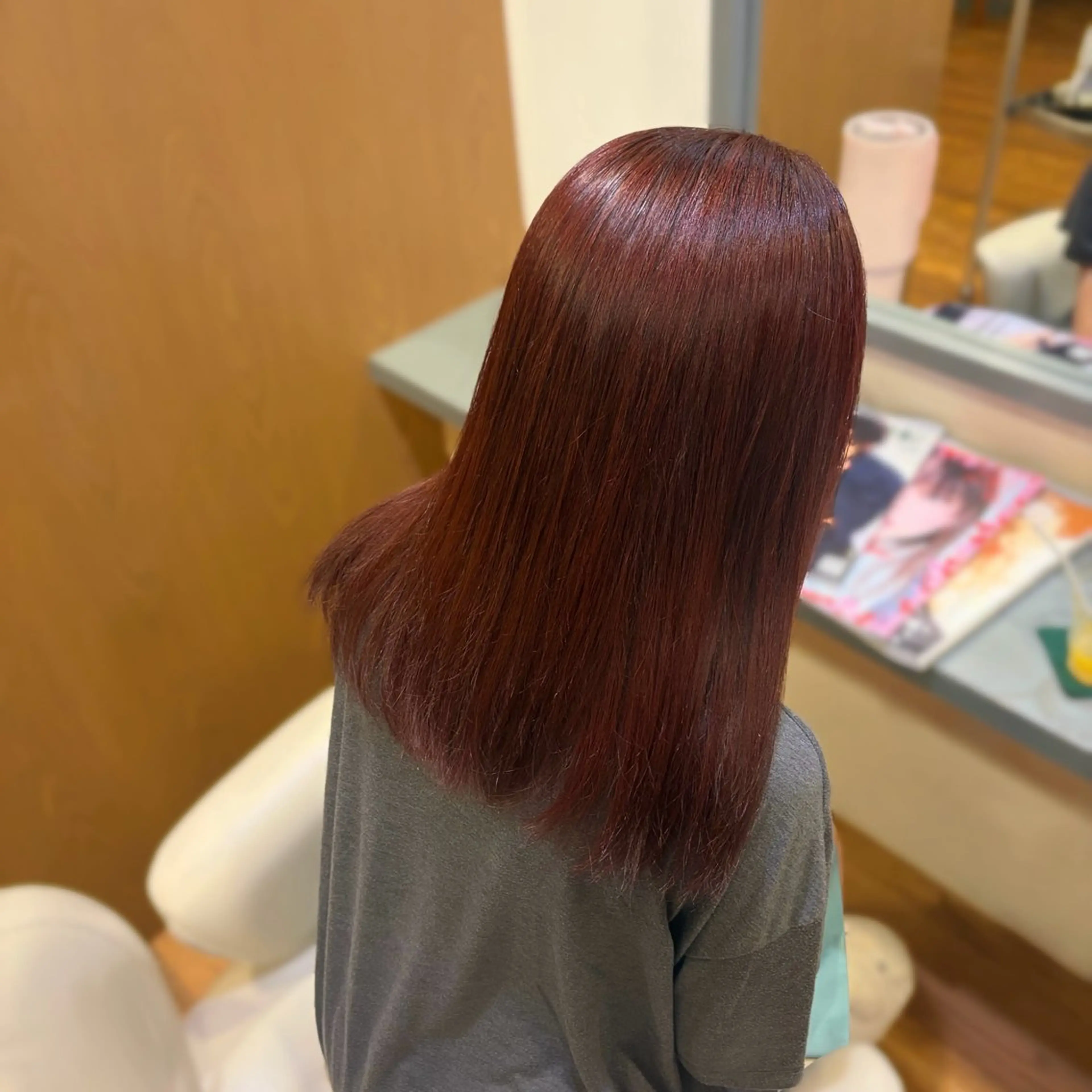 ロング カラー ヘアカラー みはる ／暖色カラーのヘアスタイル