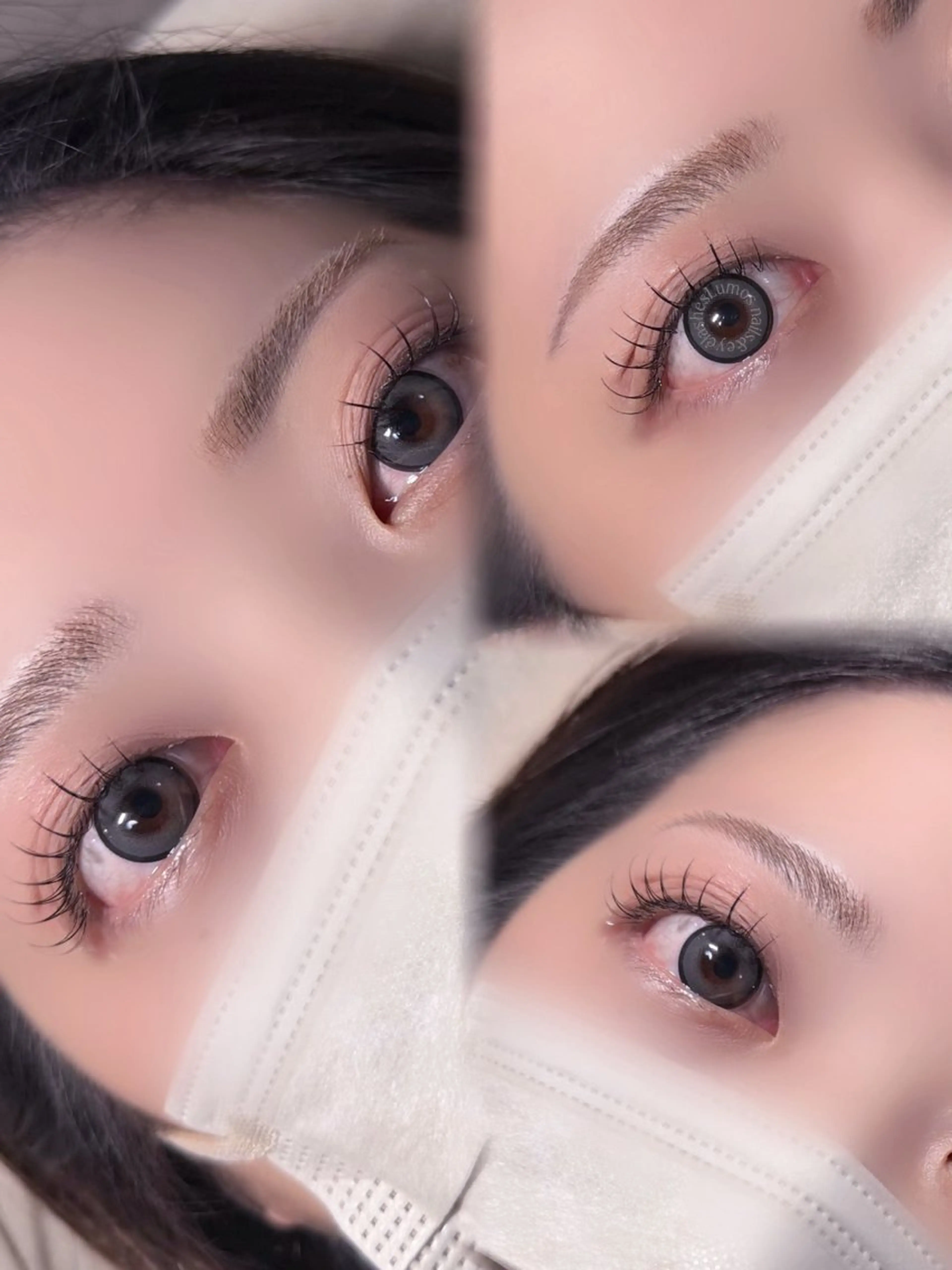 マツエク・マツパ フラットラッシュ Lumos Saraのマツエク・マツパデザイン