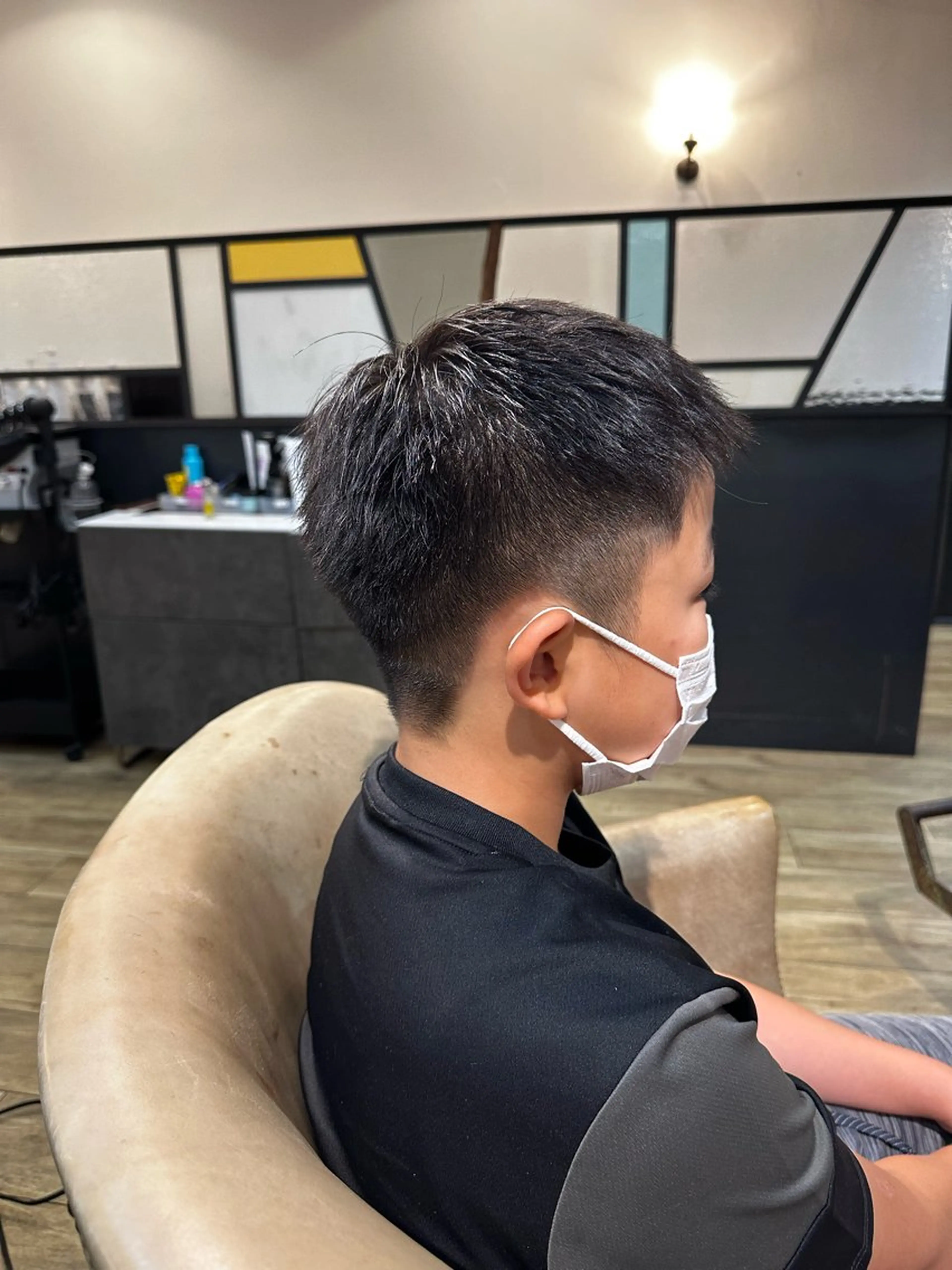 メンズ ツヤ感/透明感カラー /蟹江/harunaのヘアスタイル