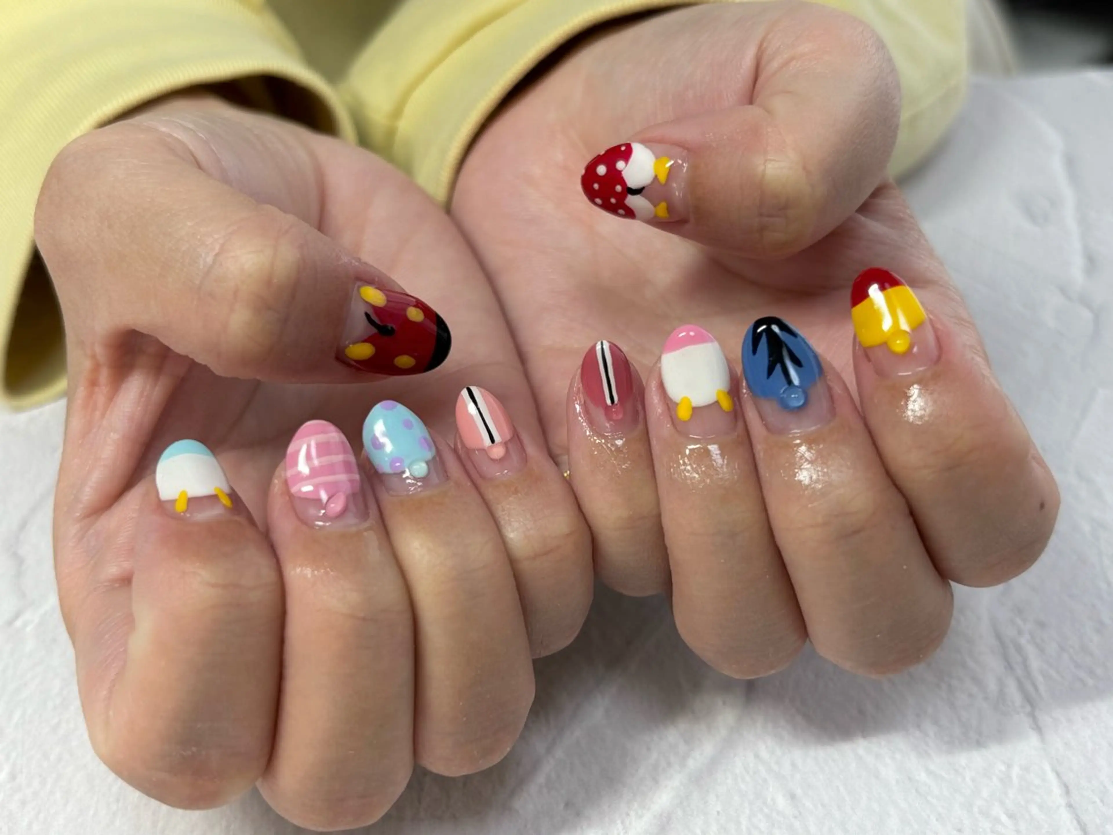 ネイル 愛川町 あんすりうむのネイルデザイン
