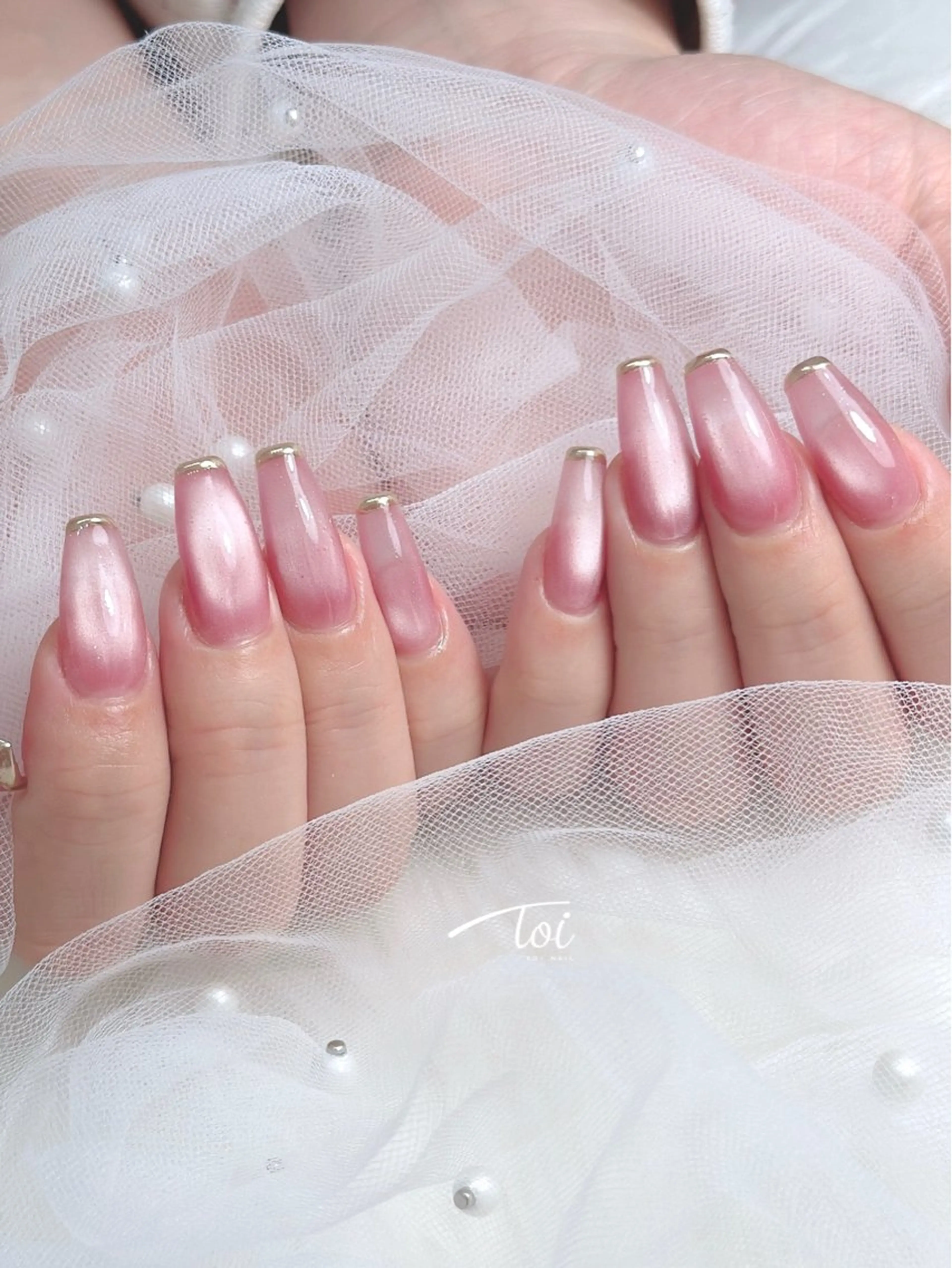 ネイル マグネットネイル ハンドネイル toi nail所属・toi nailのネイルデザイン