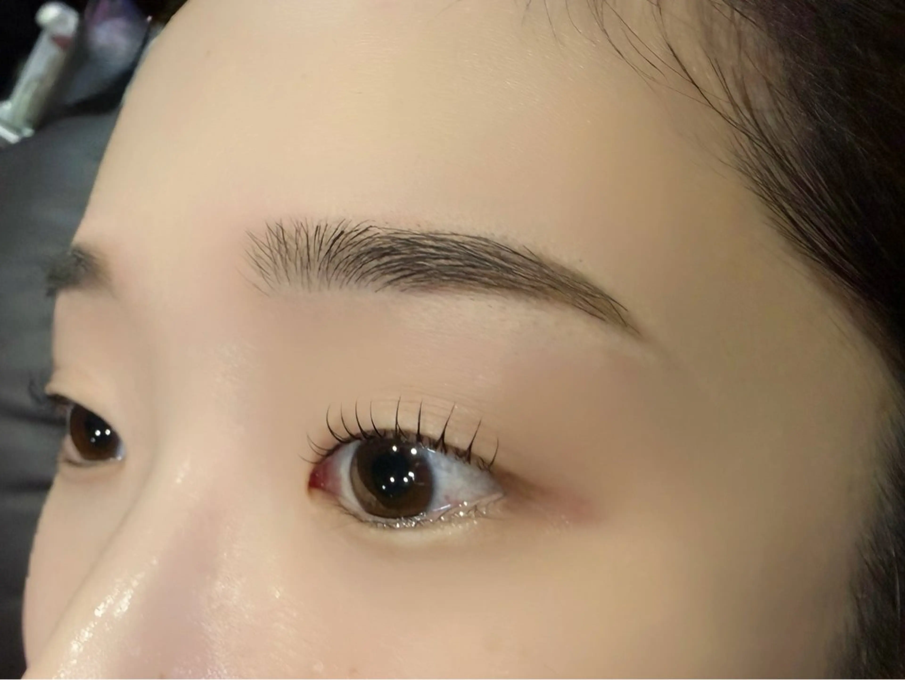 マツエク・マツパ 一重×まつ毛パーマ マツパ リスブラン AKARIのマツエク・マツパデザイン