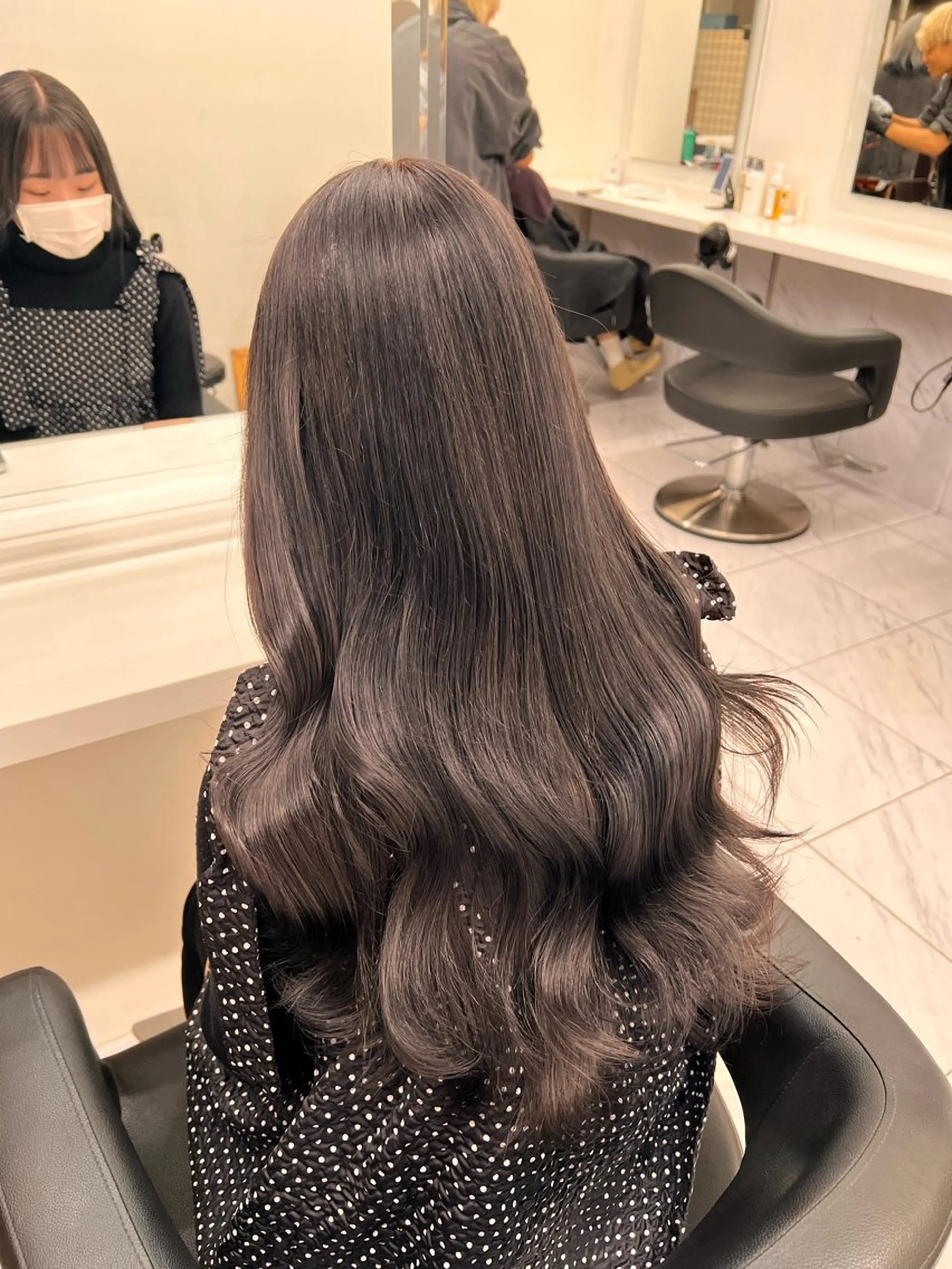 ロング カラー 💖札幌カラー 指名No.1💖玲奈のヘアスタイル