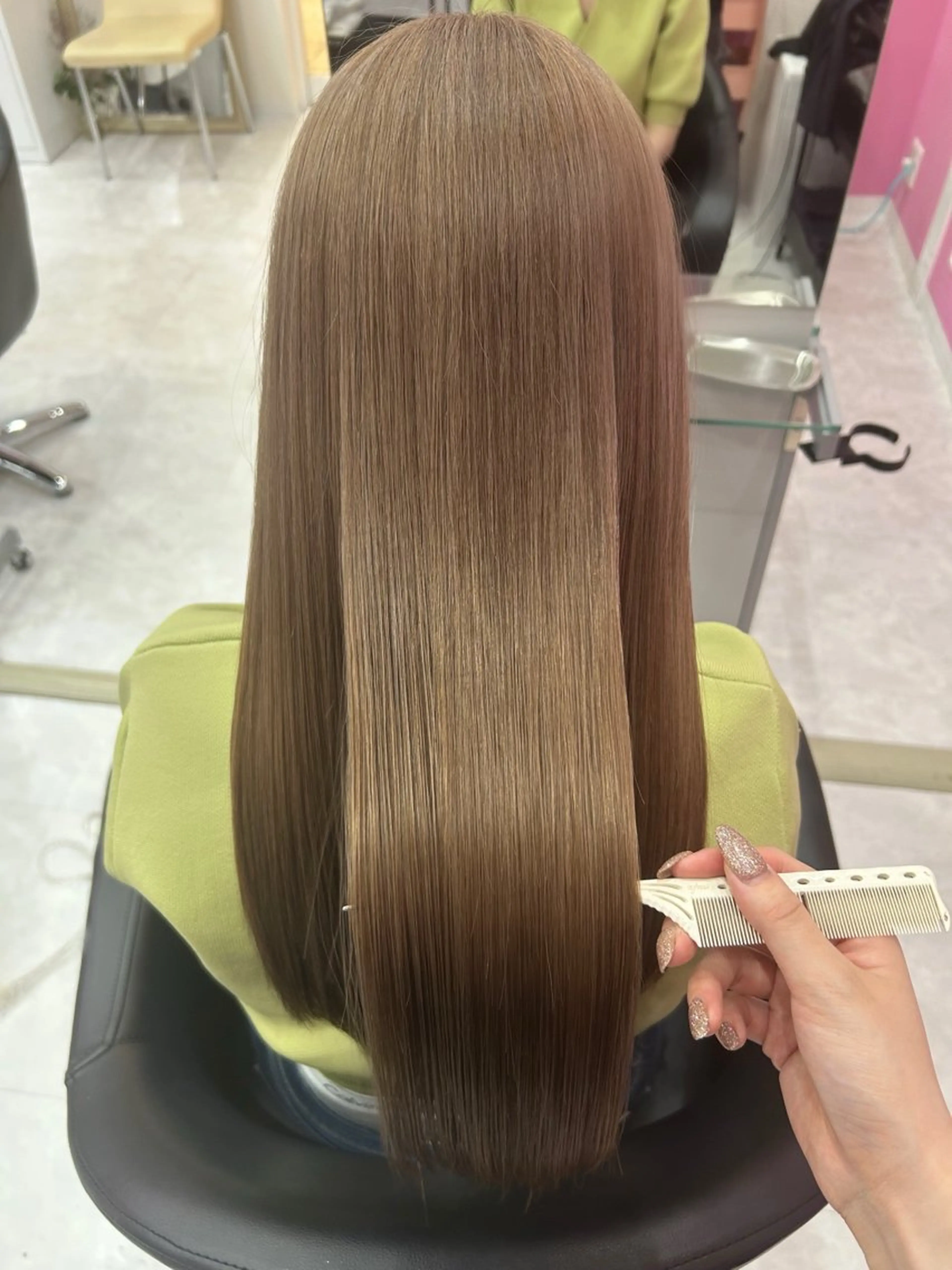 ロング ヘアカラー トリートメント Ayano 🫧のヘアスタイル