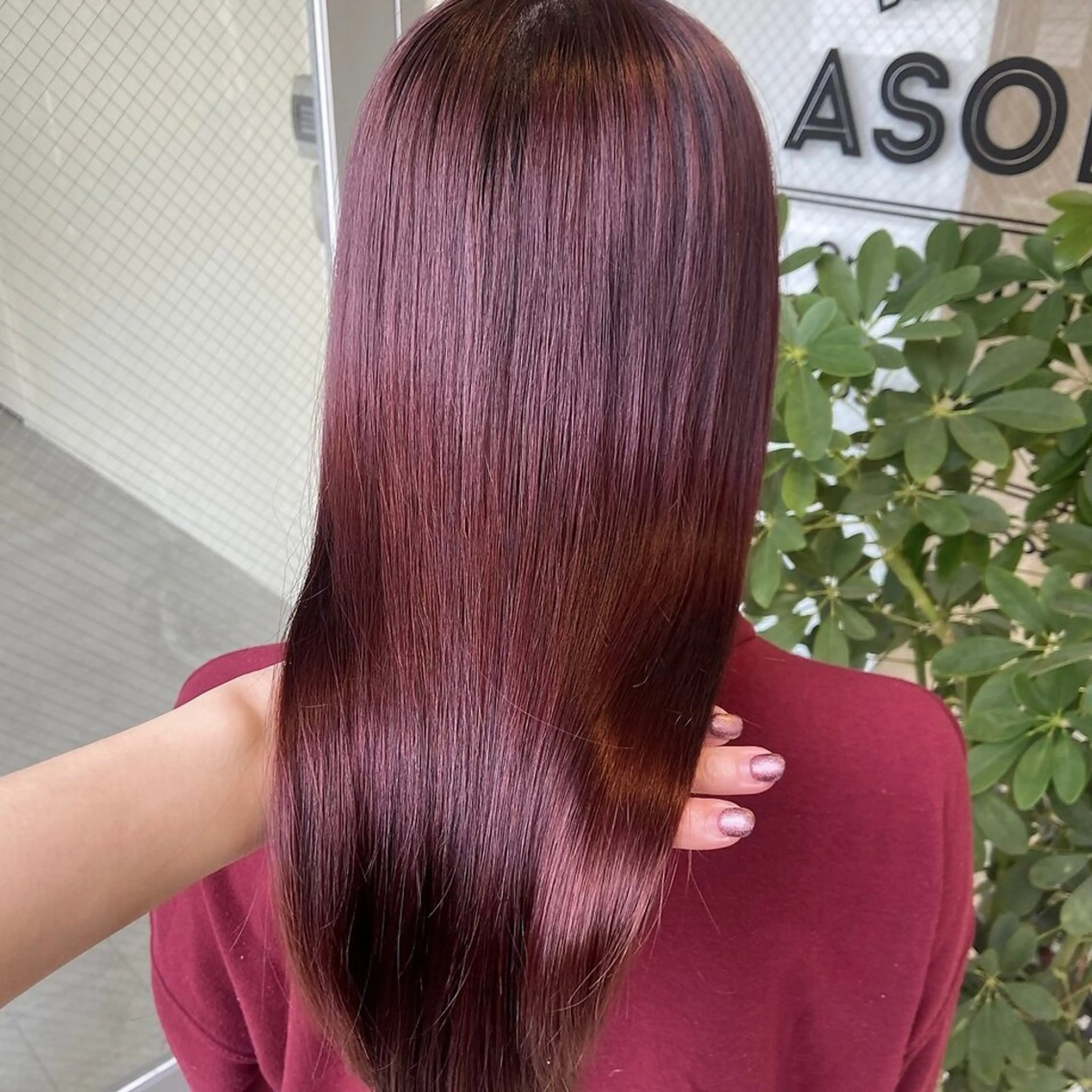 ロング カラー ブリーチ ハイトーンカラー ピンクカラー 💖ブリーチ/暖色 𝐘𝐮𝐢💖のヘアスタイル