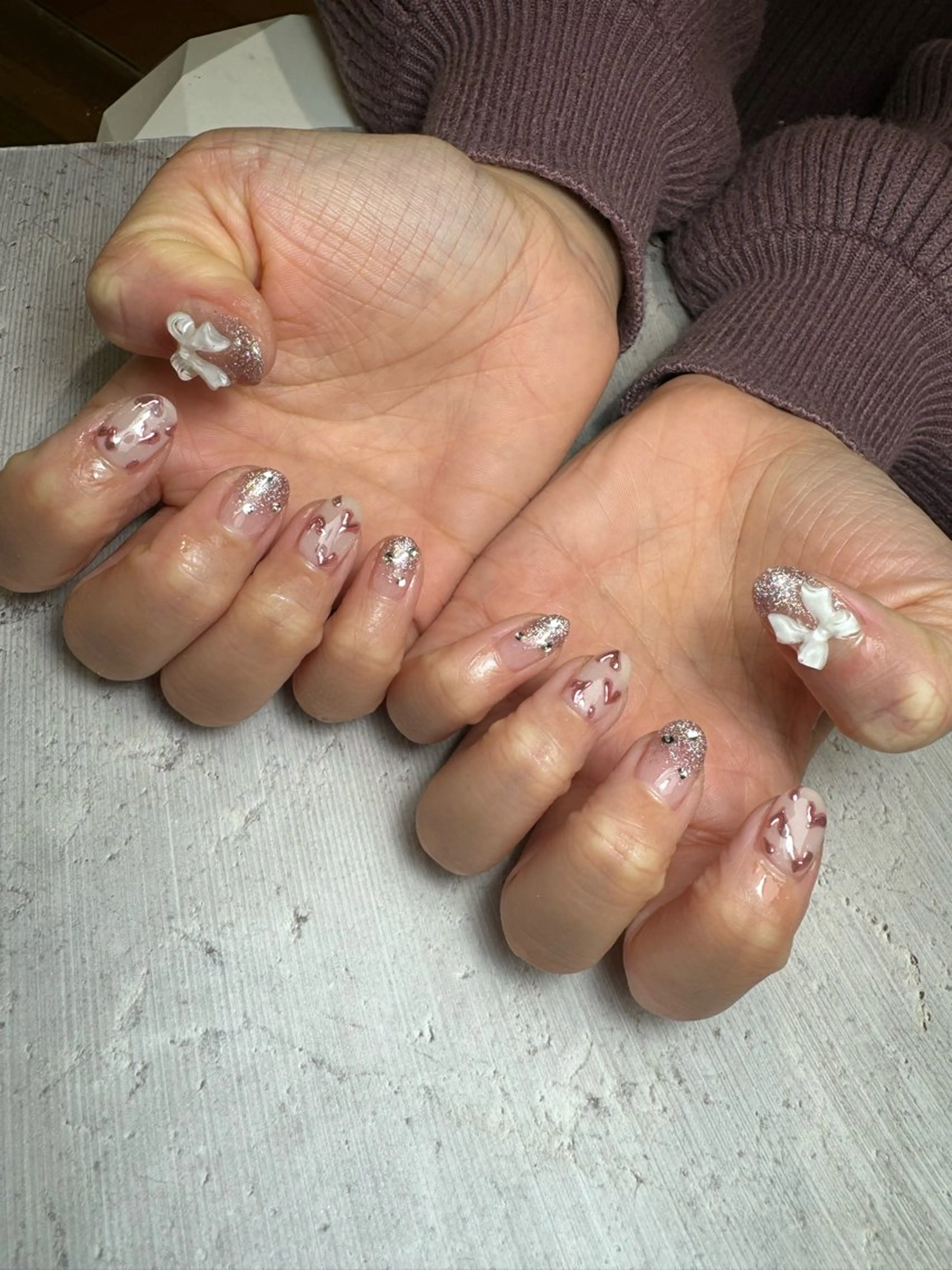 ネイル ハンドネイル nail&eyelash mate所属・京都/東向日/桂 ayumiのネイルデザイン