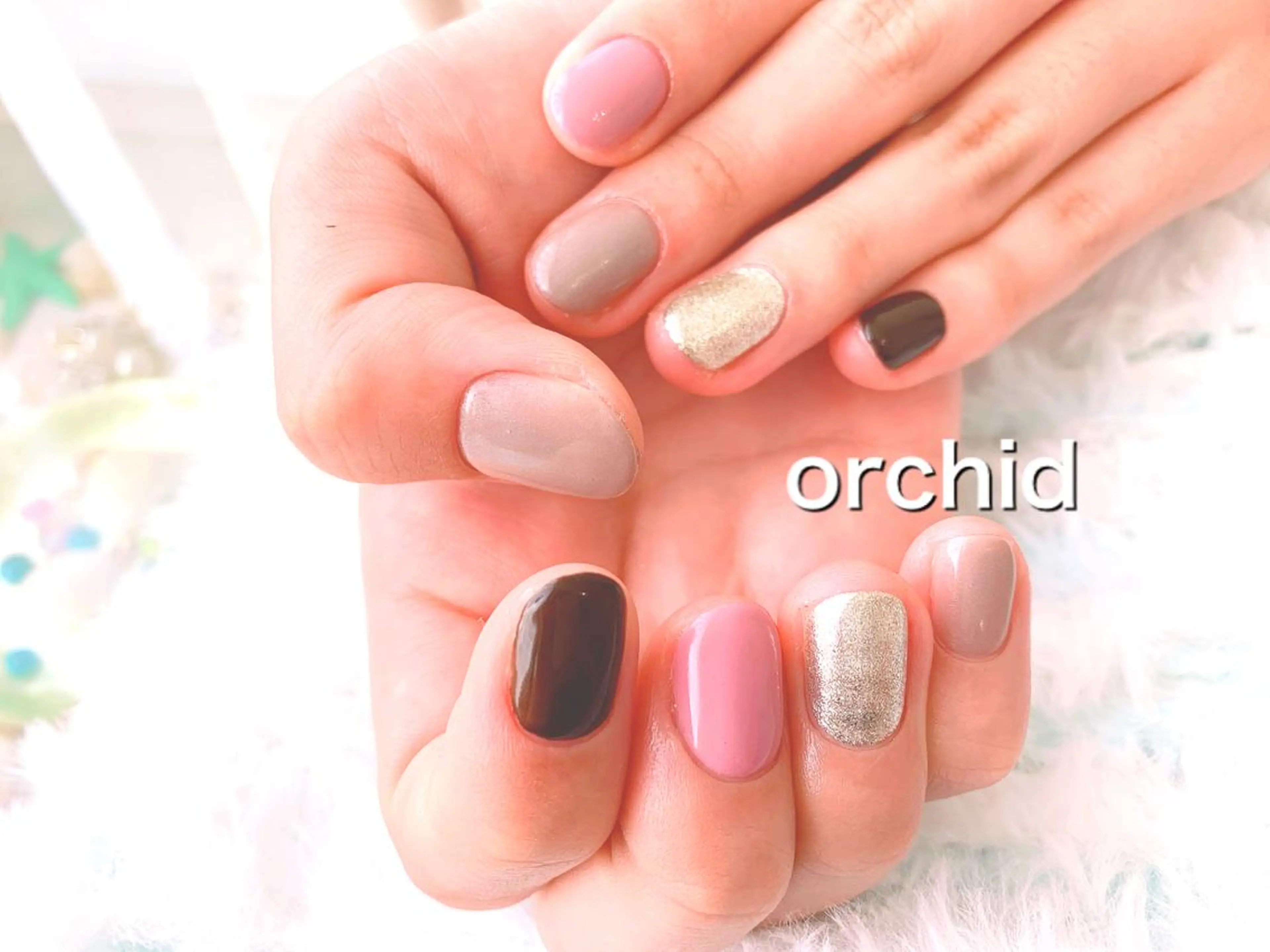 ネイル orchid ♡オーキッドのネイルデザイン