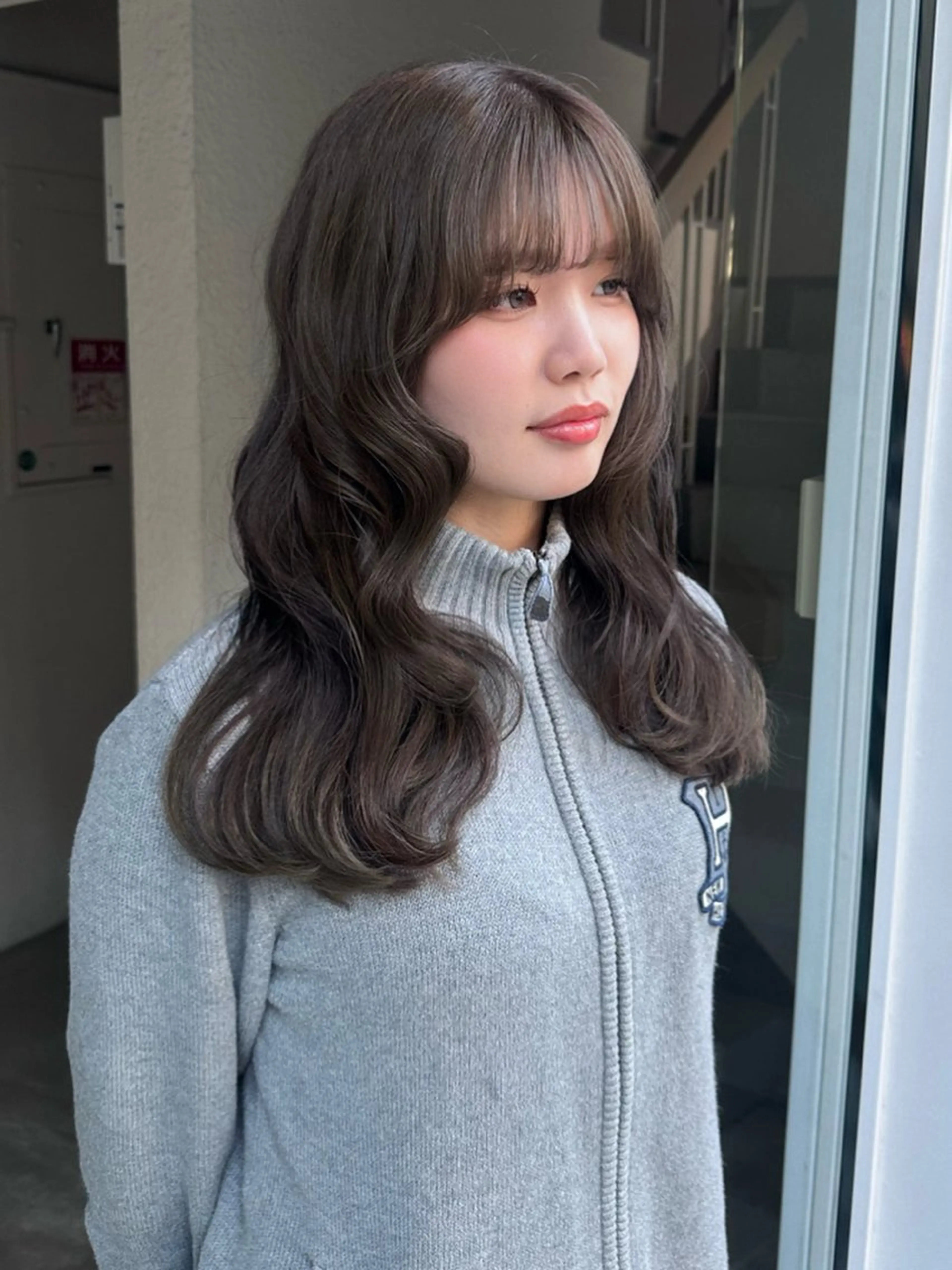 ロング カラー ブラウンカラー 透明感カラー sliver siki/akariのヘアスタイル