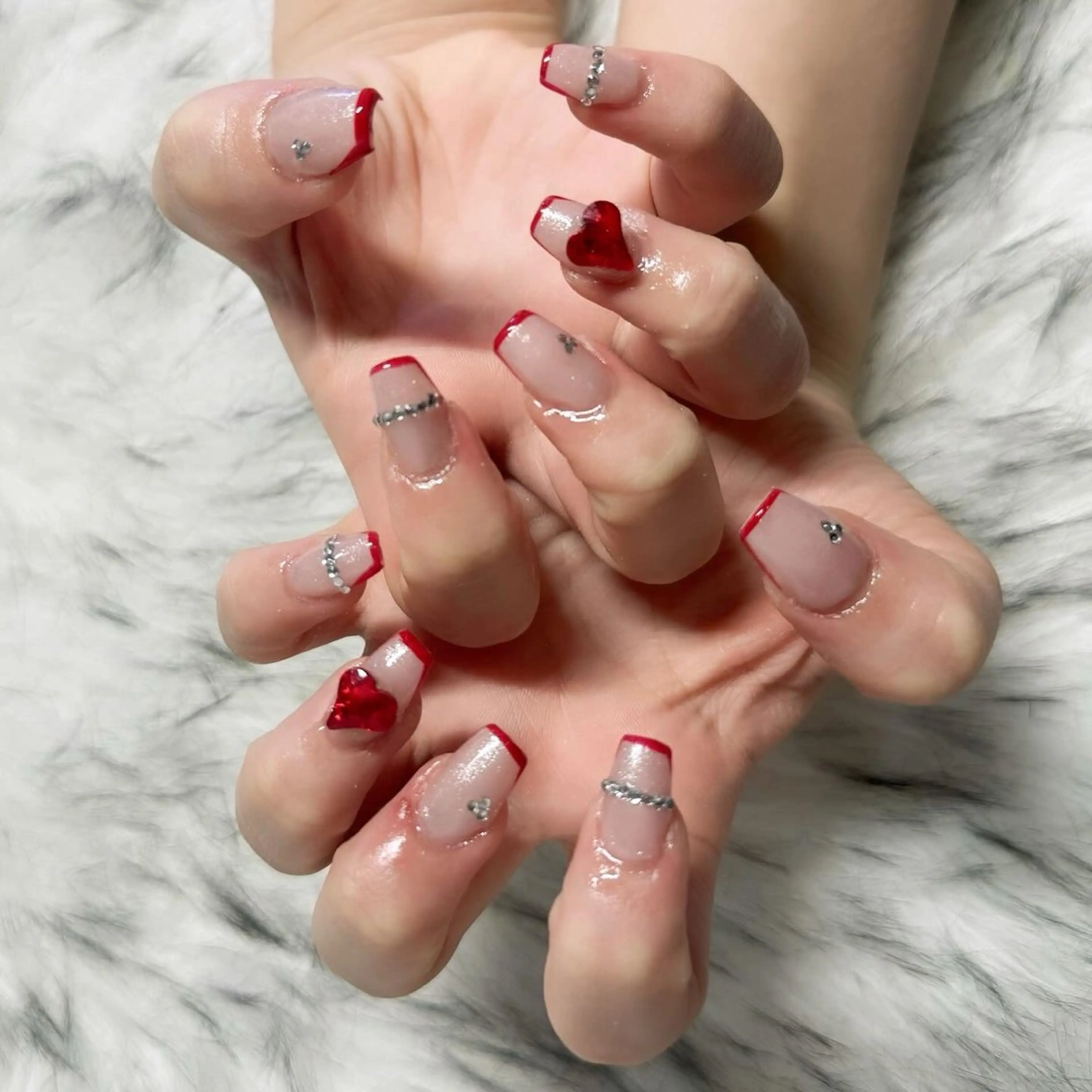 セミロング ハンドネイル mao .のネイルデザイン