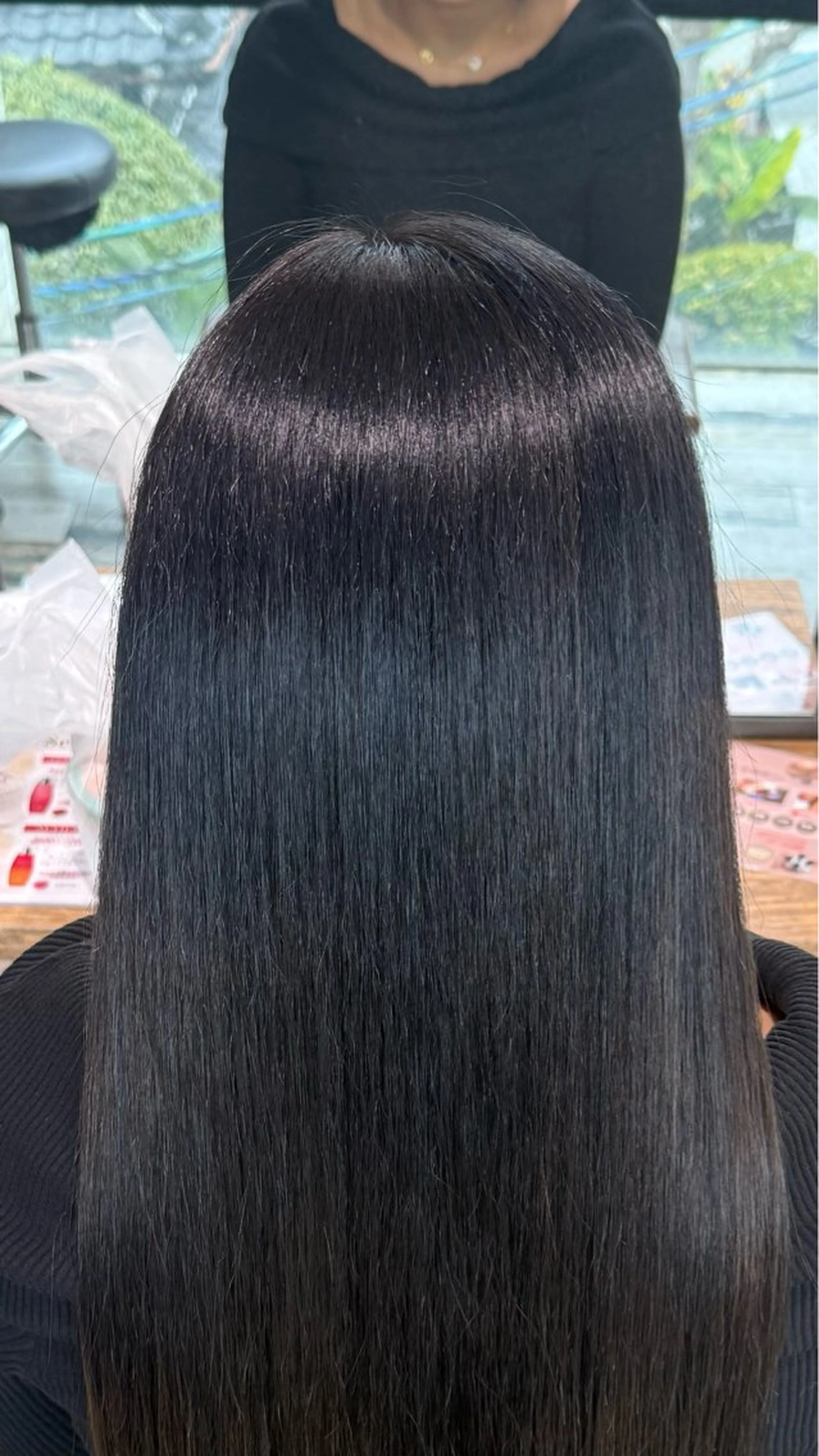 ロング ヘアカラー 福田花音/スタイリ スト兼任アイリストのヘアスタイル
