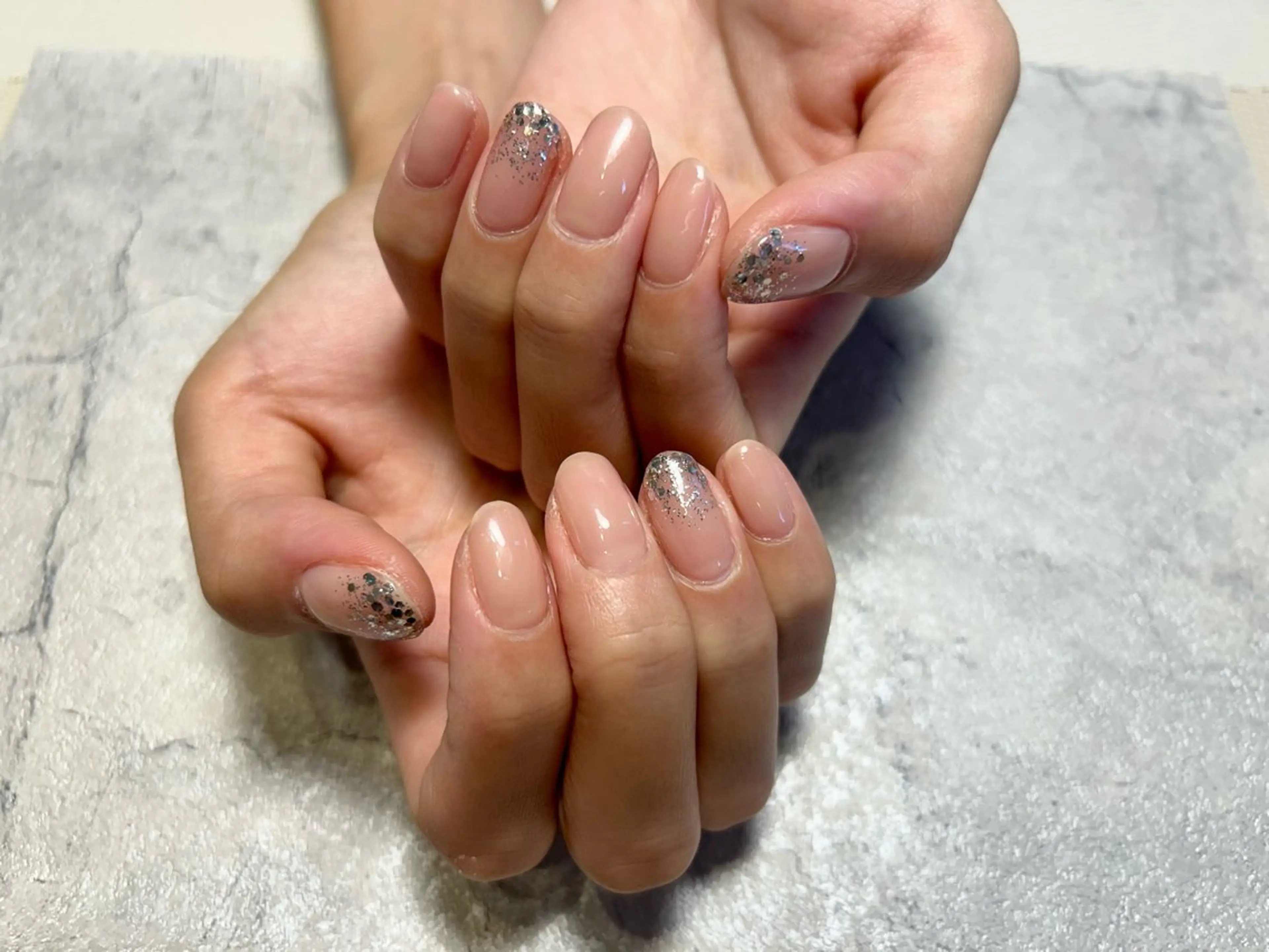 ネイル キラキラネイル ハンドネイル A I R I ♡のネイルデザイン