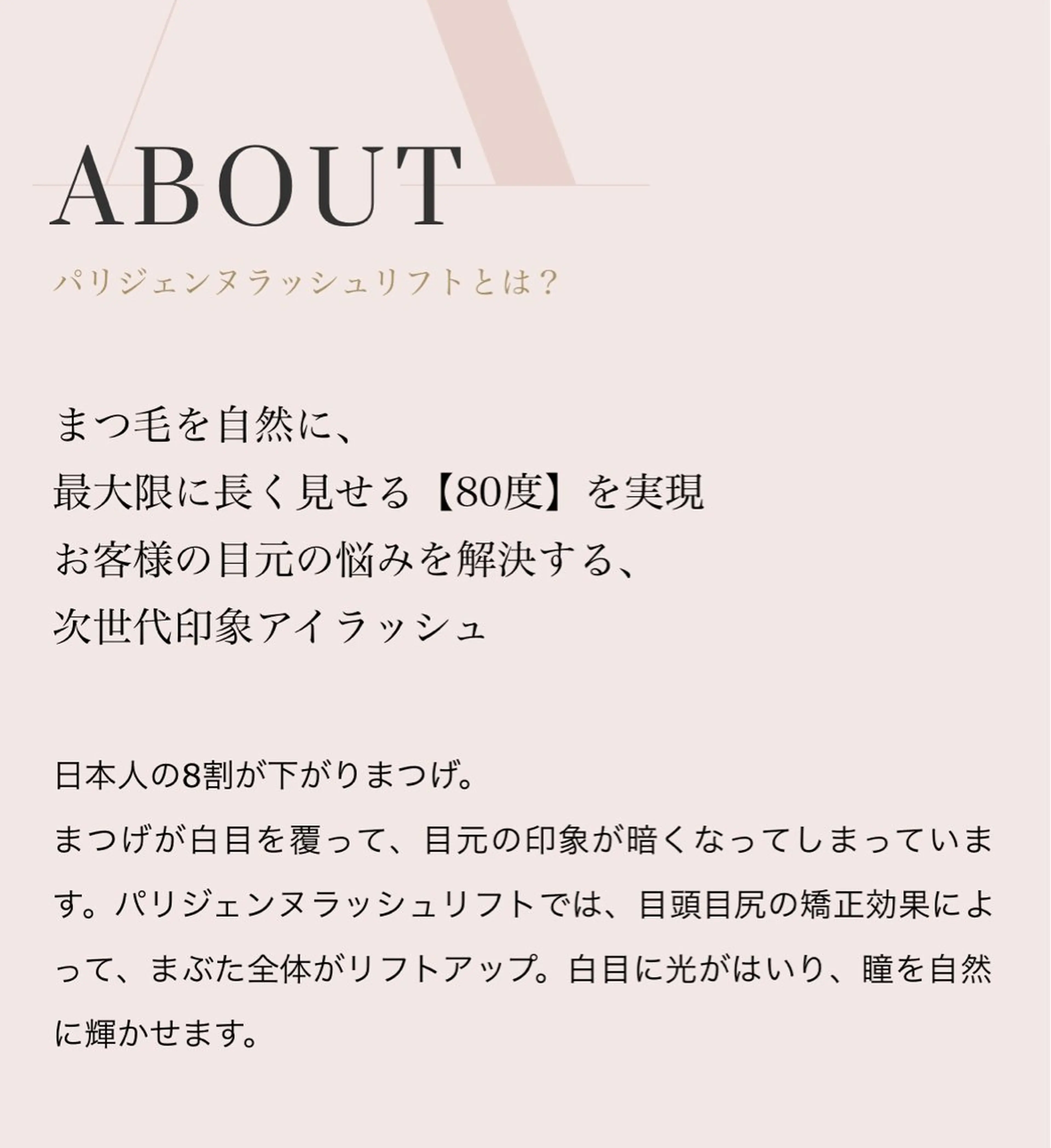 マツエク・マツパ Rich Nailのマツエク・マツパデザイン