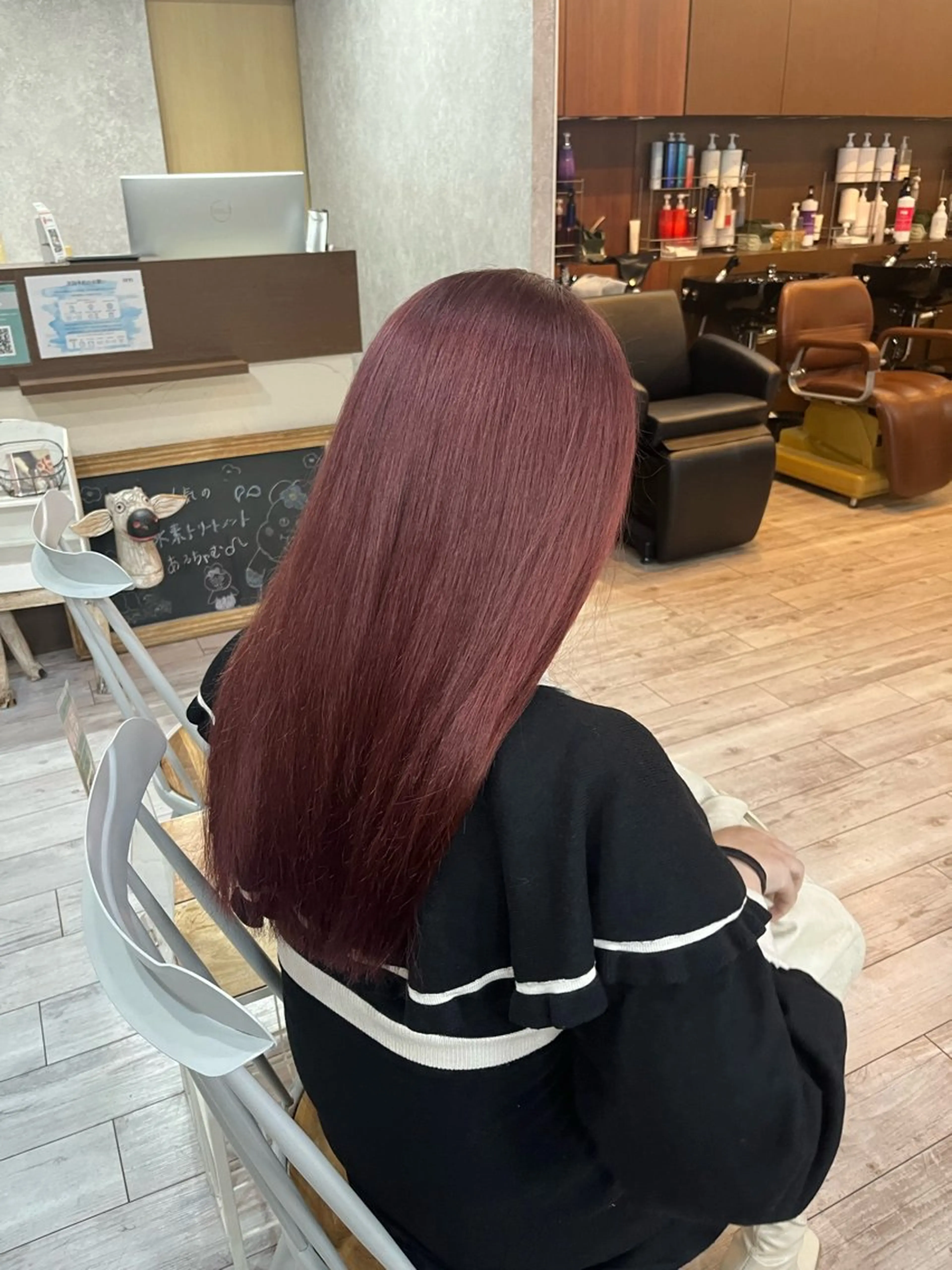 ロング カラー 村田梨乃/ minim hairのヘアスタイル