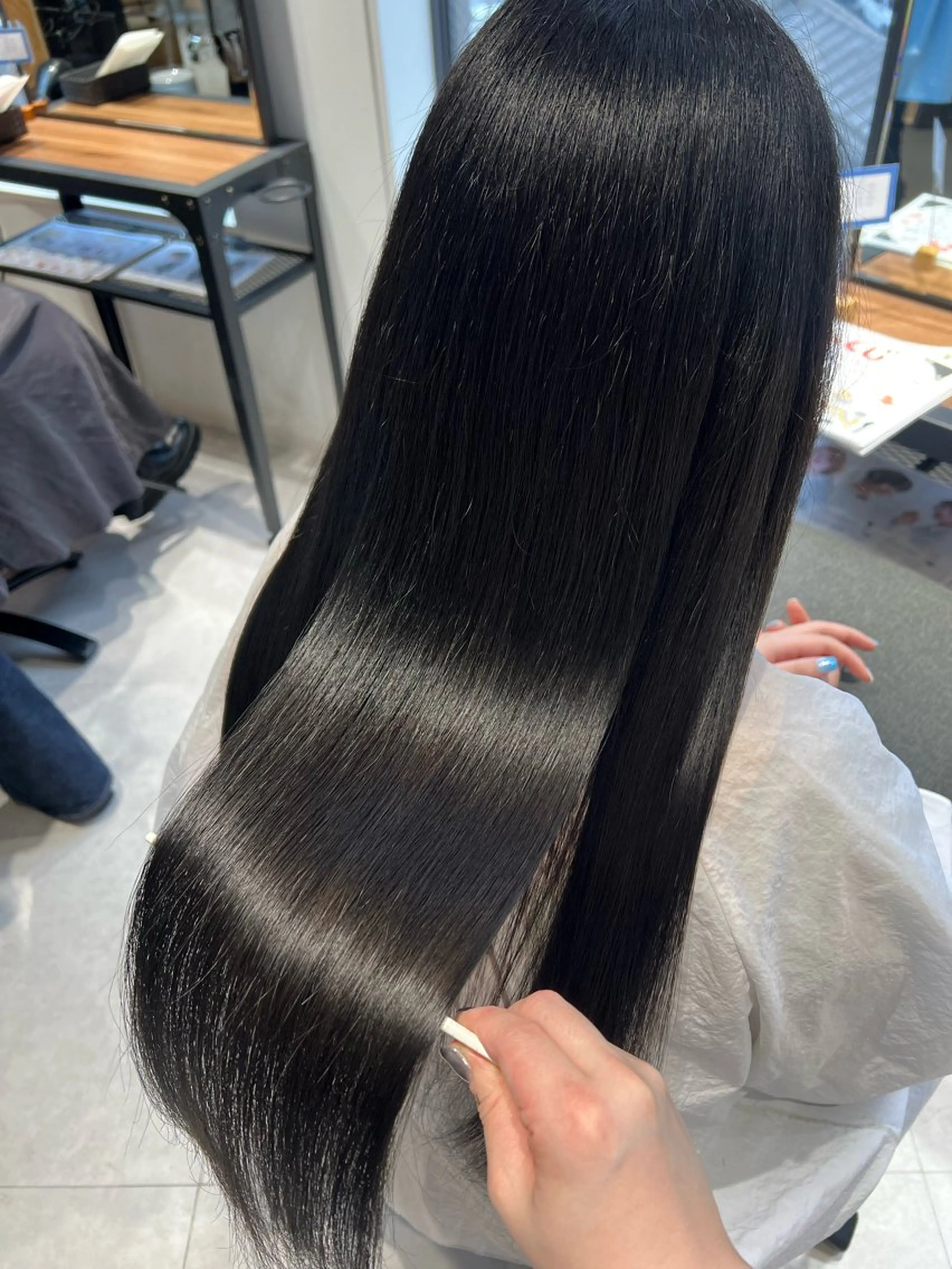 ロング カラー 髪質改善 ロング attrait 梅田店所属・梅田/ 髪質改善/ 似合わせ/RINKAのヘアスタイル