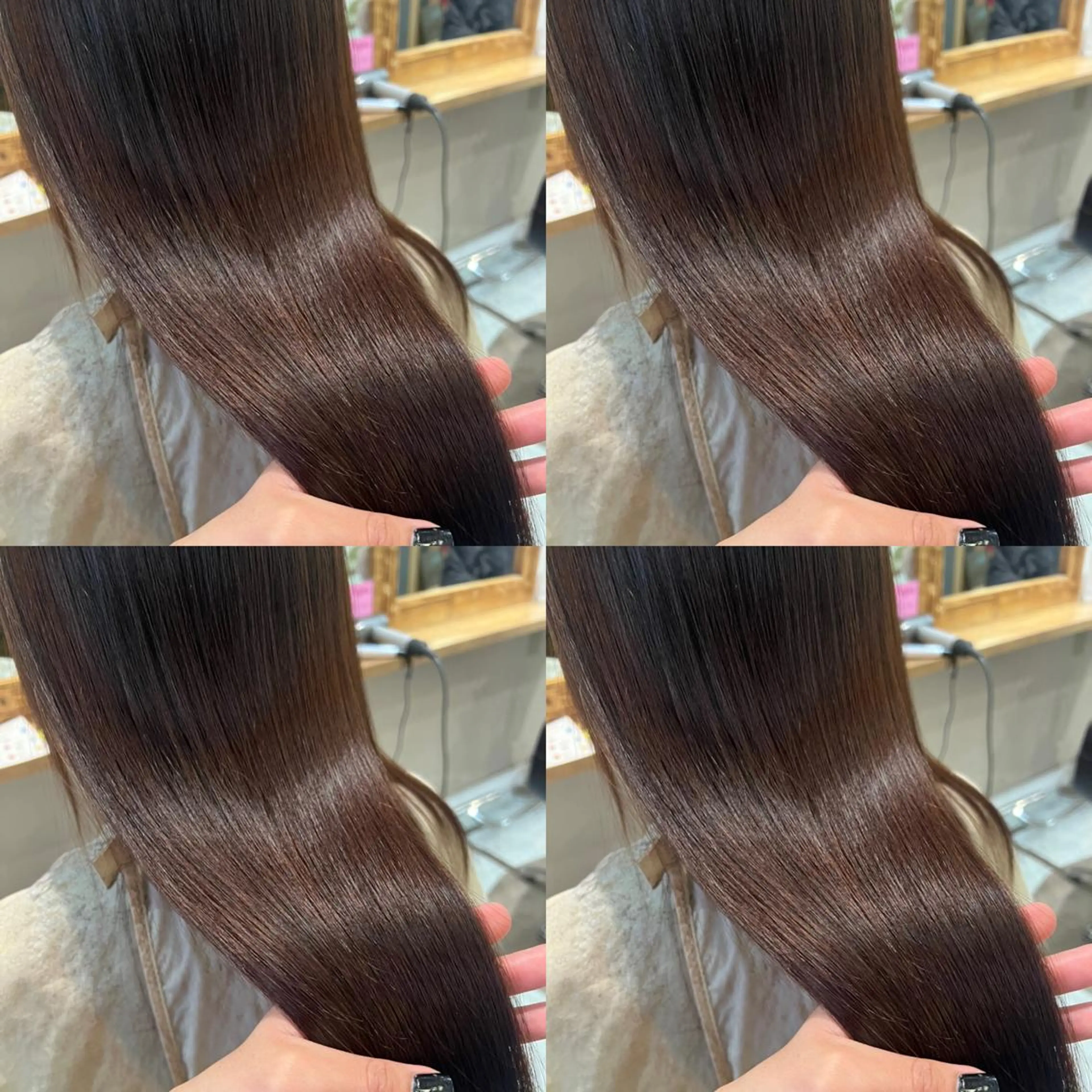 ミディアム カラー カット ヘアカラー トリートメント レイヤー×髪質改善 マネージャー安藤光司のヘアスタイル