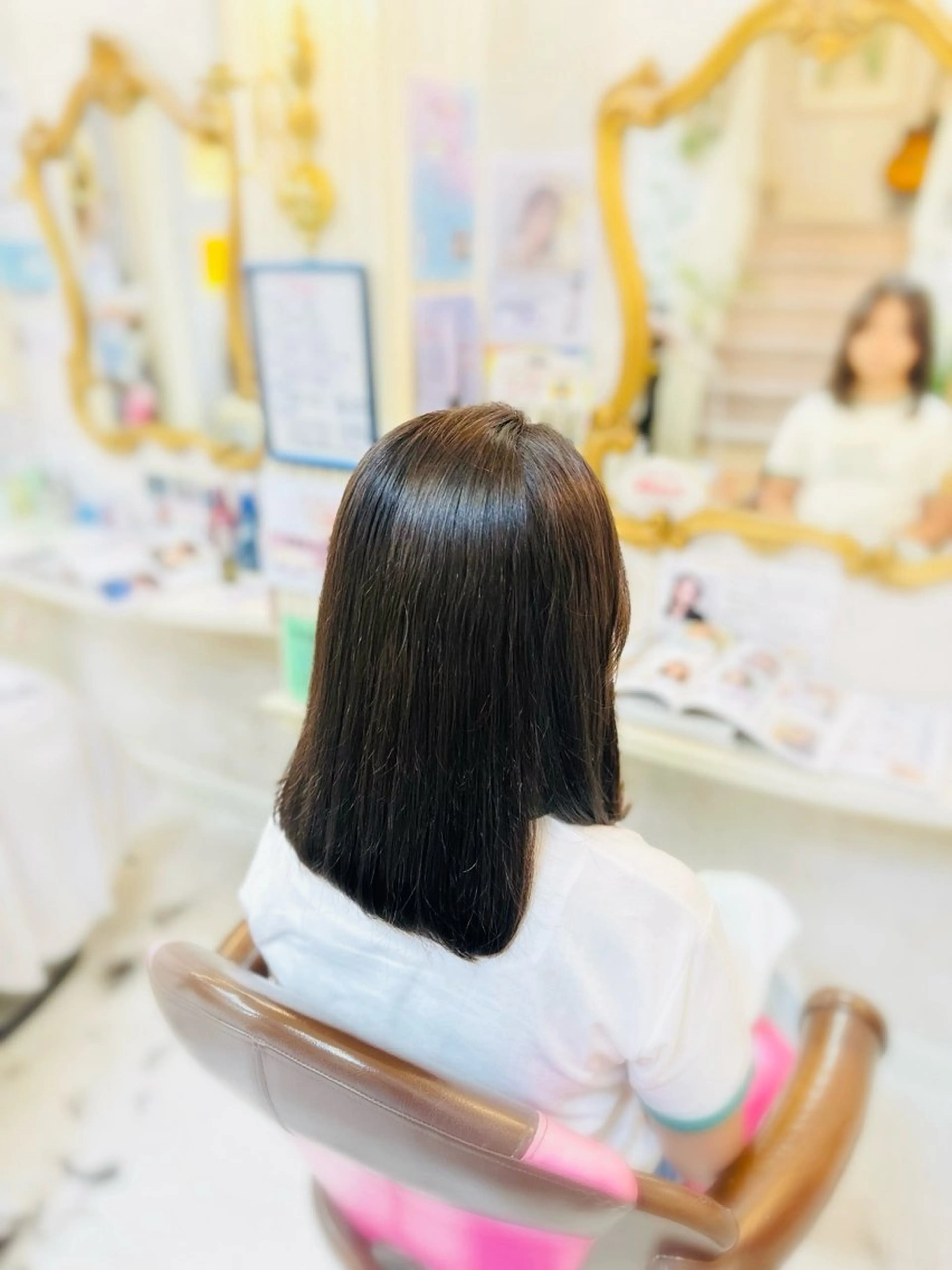ミディアム 学生 カット 菅沼 美咲のヘアスタイル