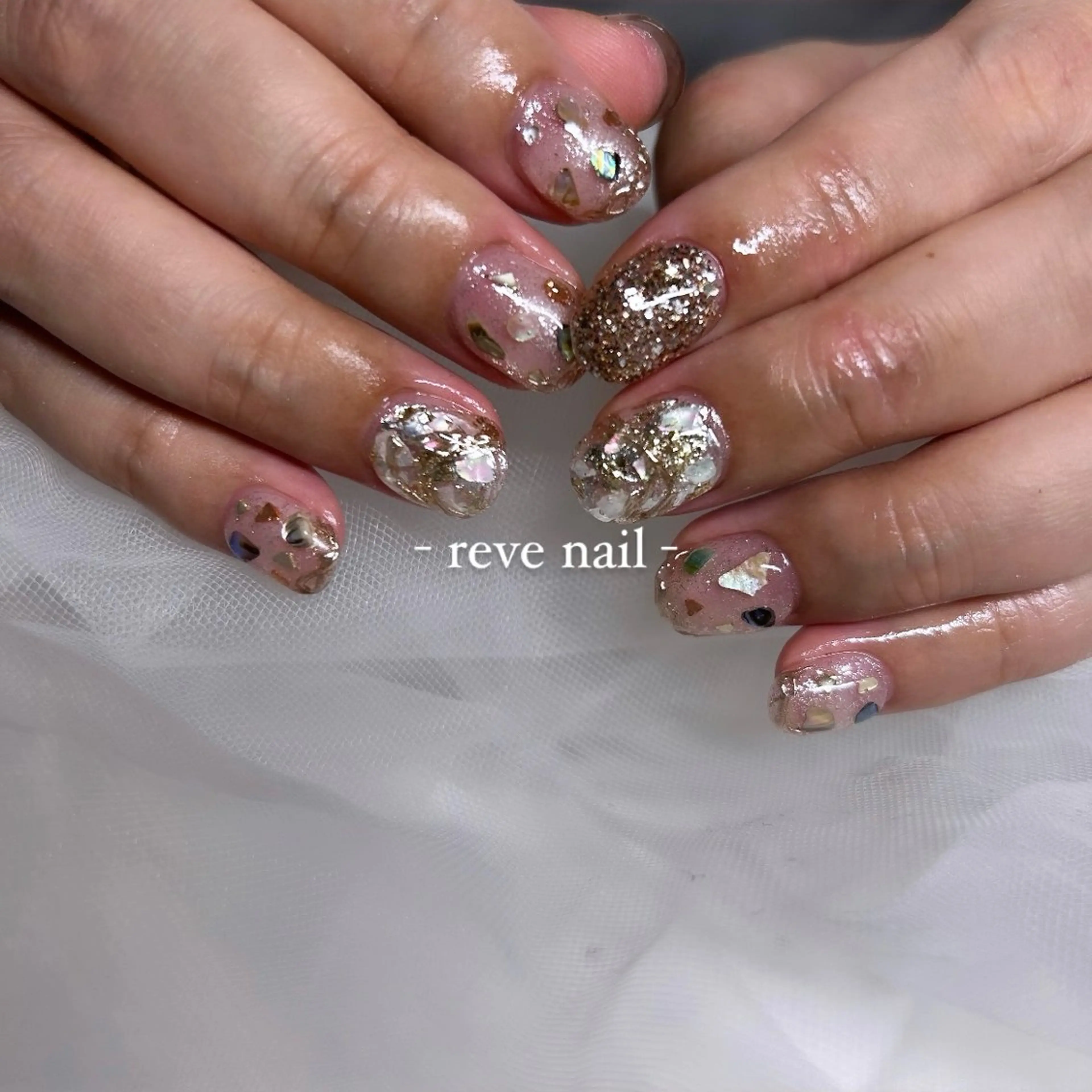 ネイル ハンドネイル 門真市 三ツ島 reve nailのネイルデザイン