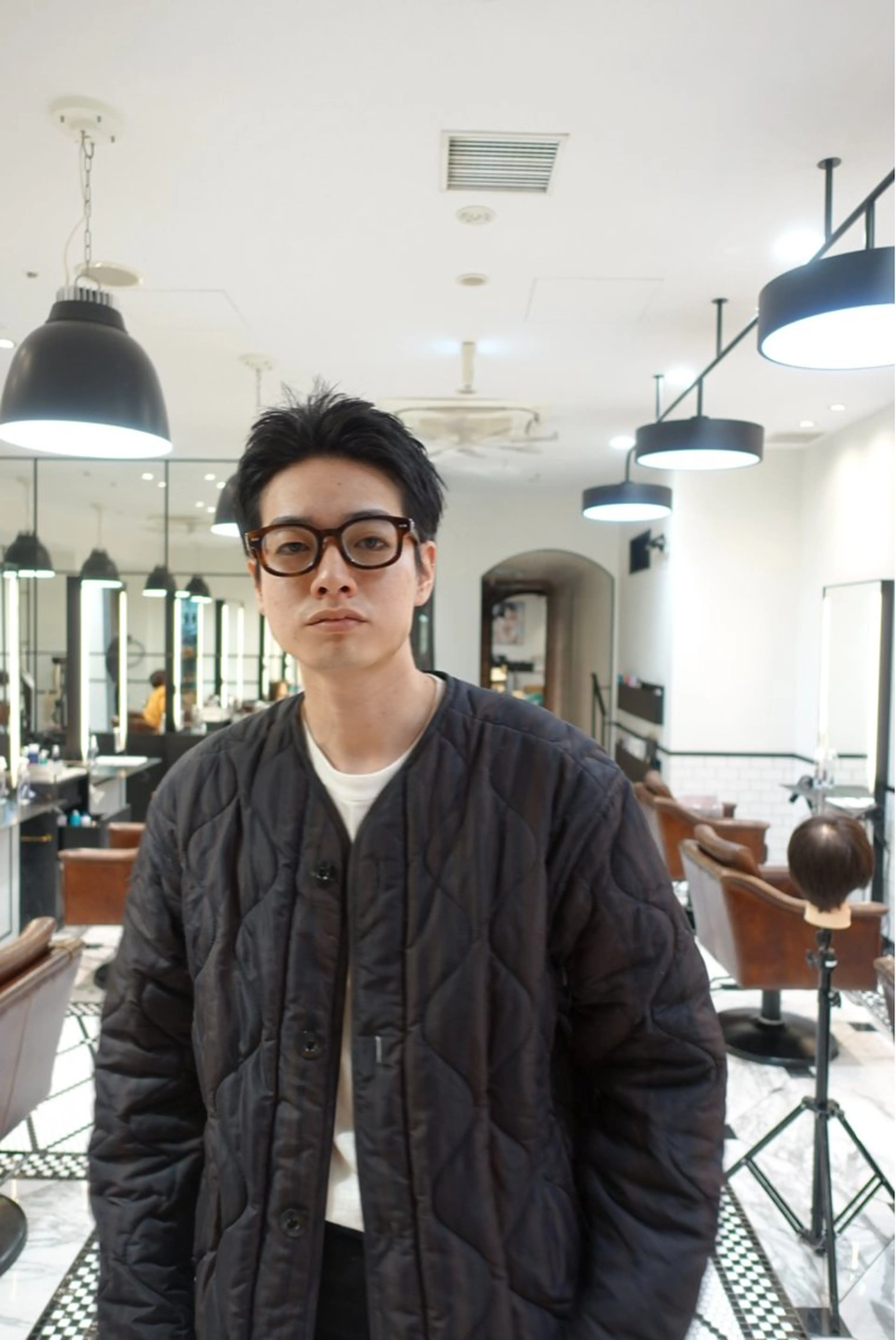 ショート パーマ MINX 外山 海成/銀座のヘアスタイル