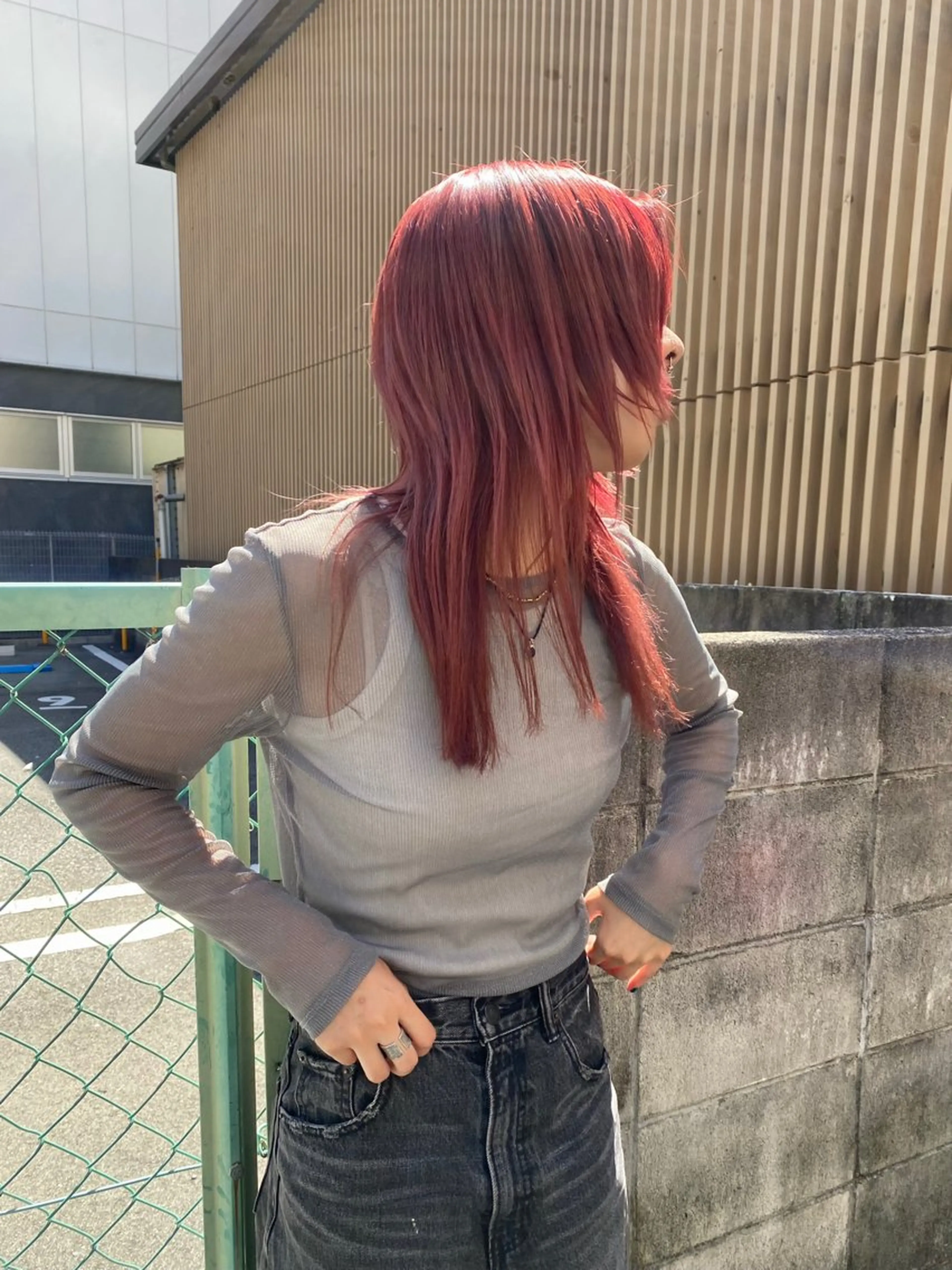 カラー レイヤー、ボブ、ショ ートカット　松本翔大のヘアスタイル