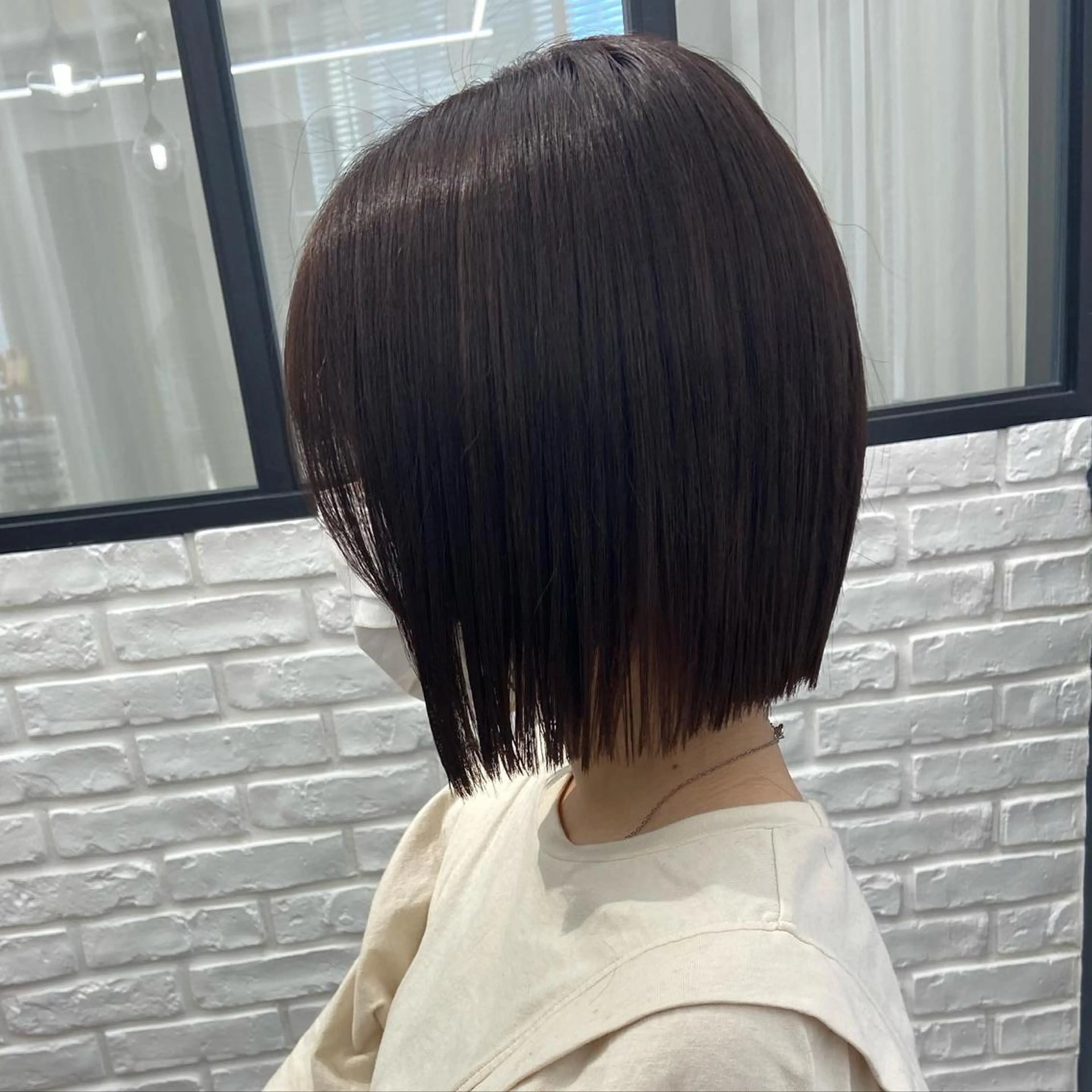 ショート カラー パーマ ヘアアレンジ メンズ キッズ ネイル マツエク・マツパ アイブロウ トリートメント 横浜Bob美容師🤎 ERINAのヘアスタイル