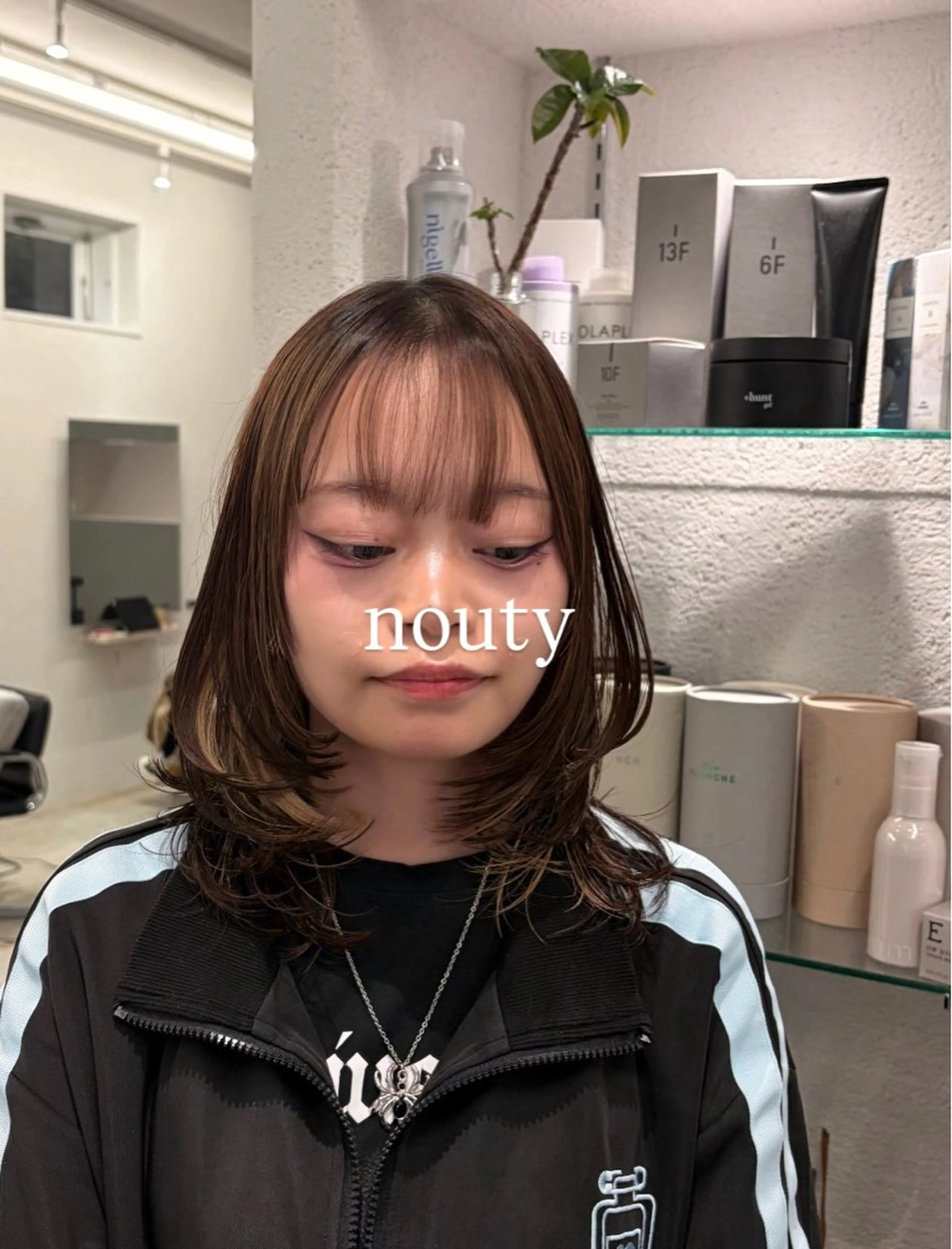 ミディアム nouty/ 華姫のヘアスタイル