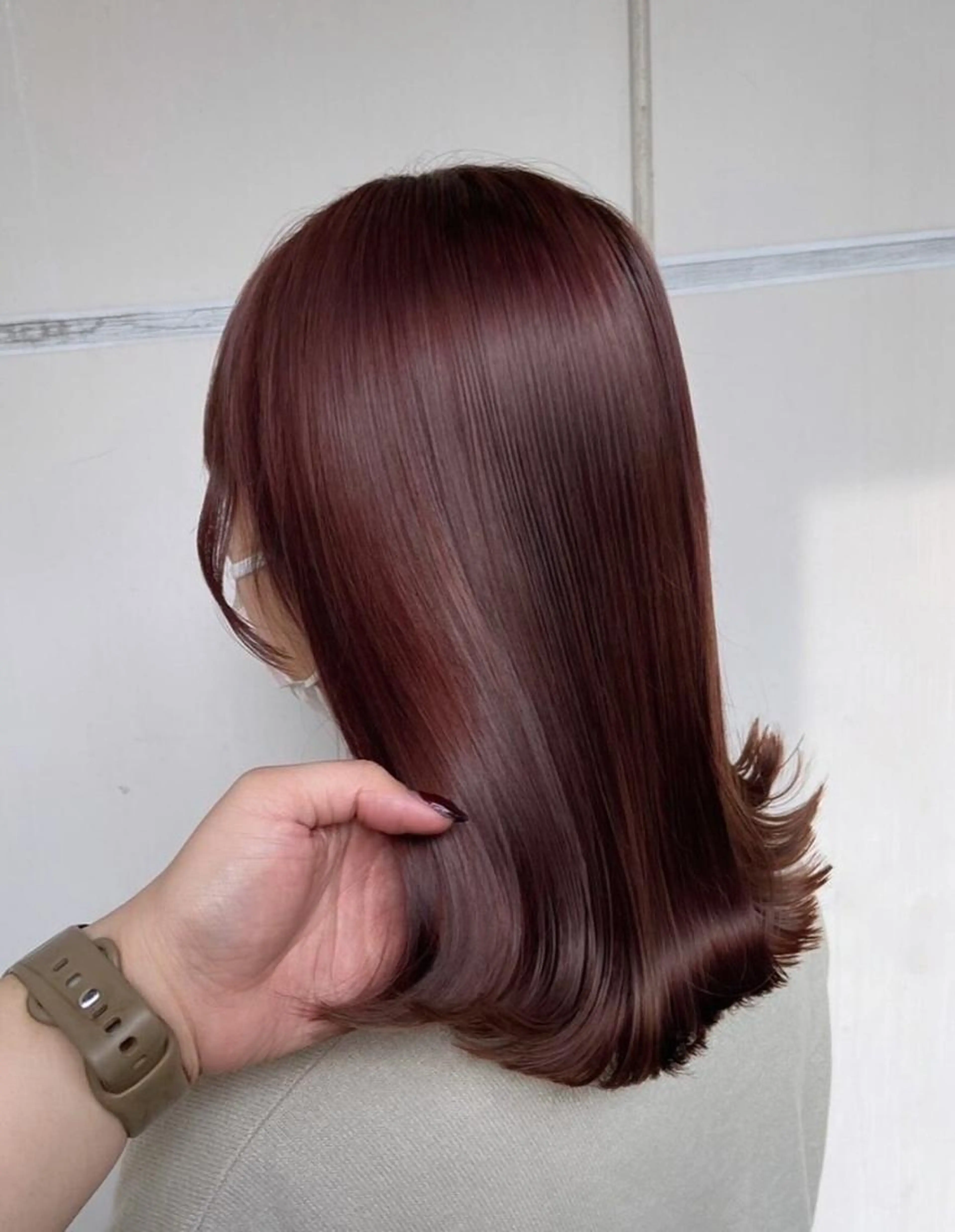 カット+リタッチケアカラー+クイックTR ¥6,900の写真