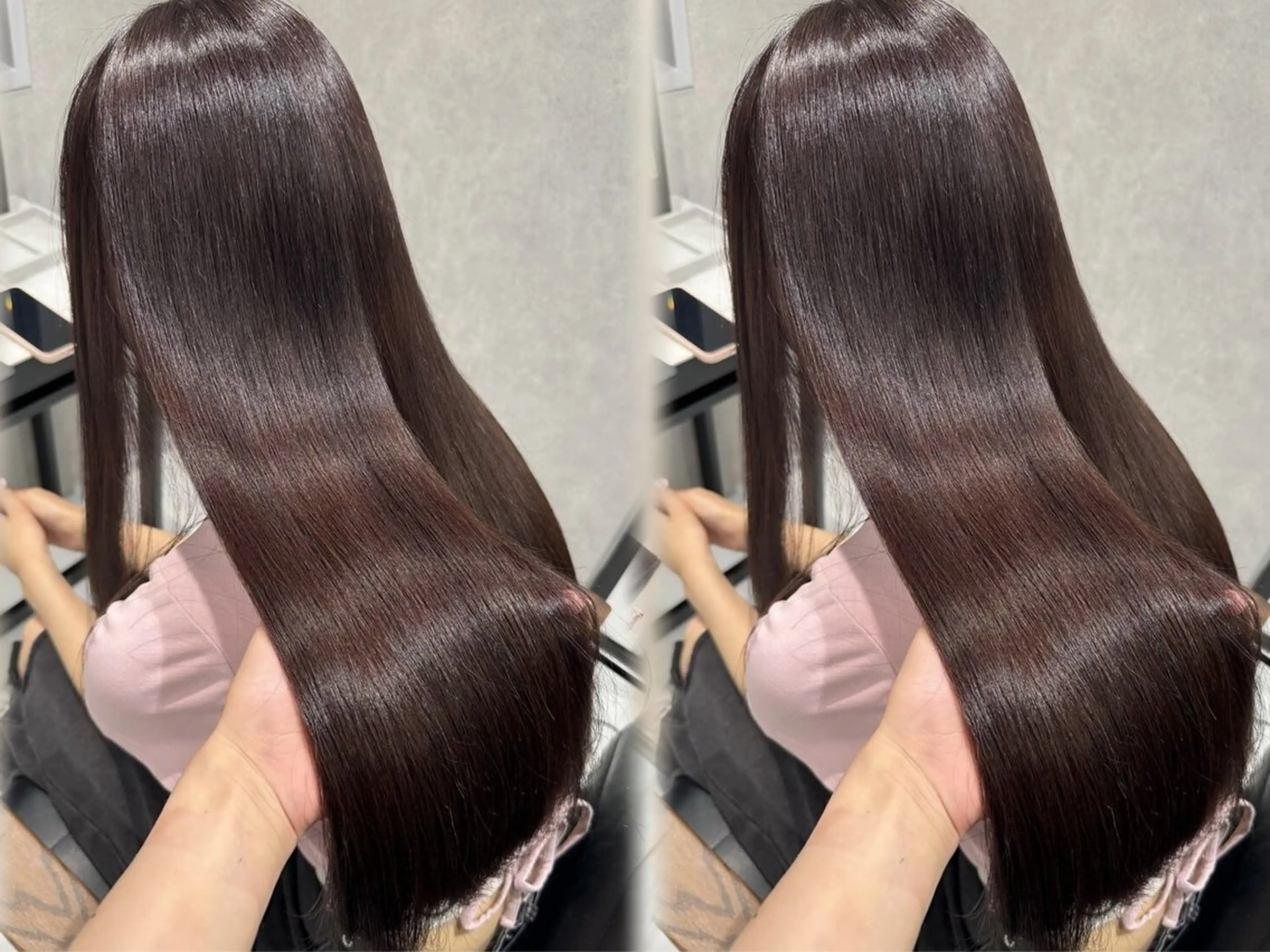 ロング 縮毛矯正 縮毛矯正 巻ける🫧縮毛矯正 💞はな🎀のヘアスタイル