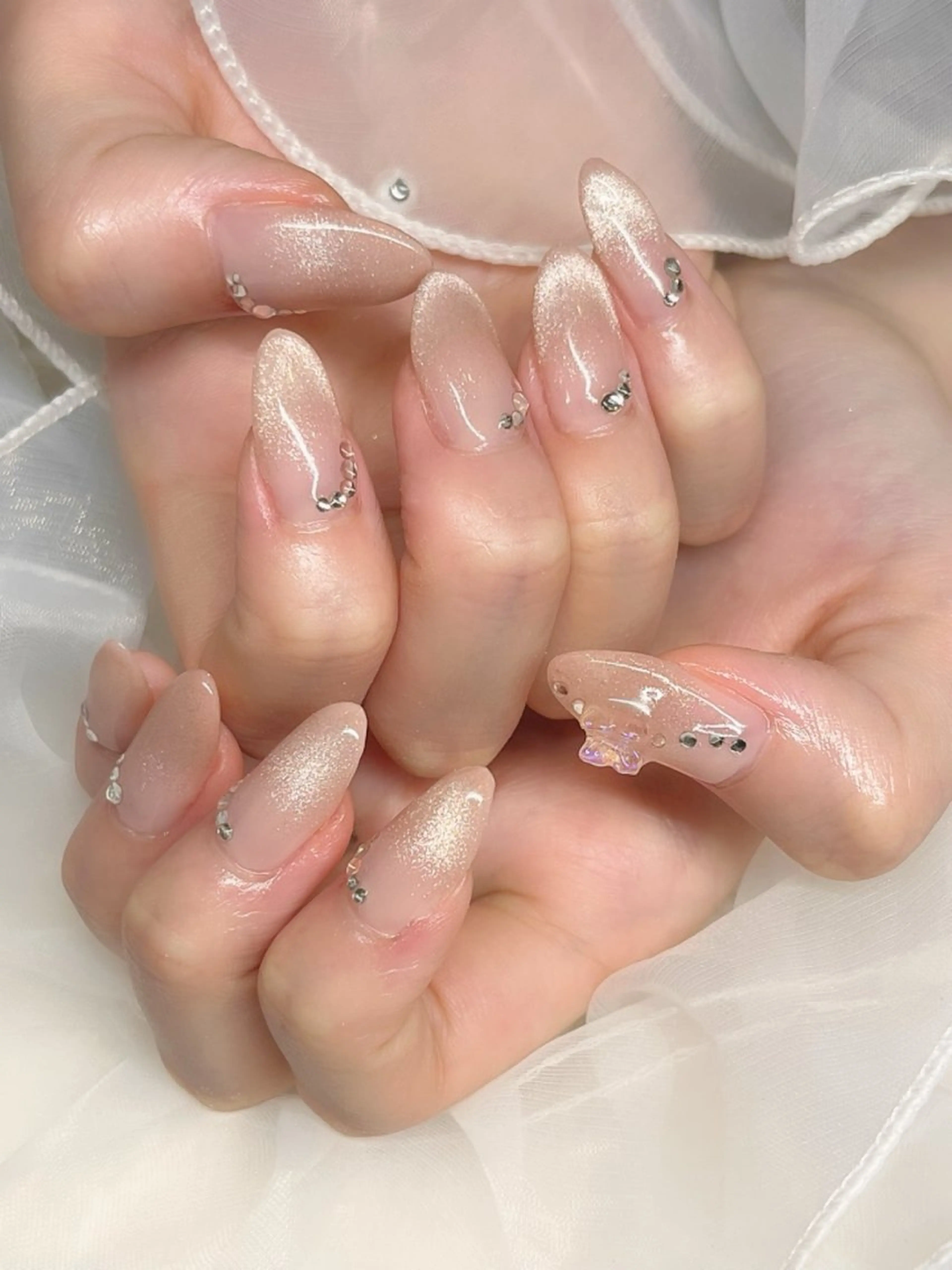 ネイル ハンドネイル AYU💅ワンホン& 推し活ネイル💕のネイルデザイン