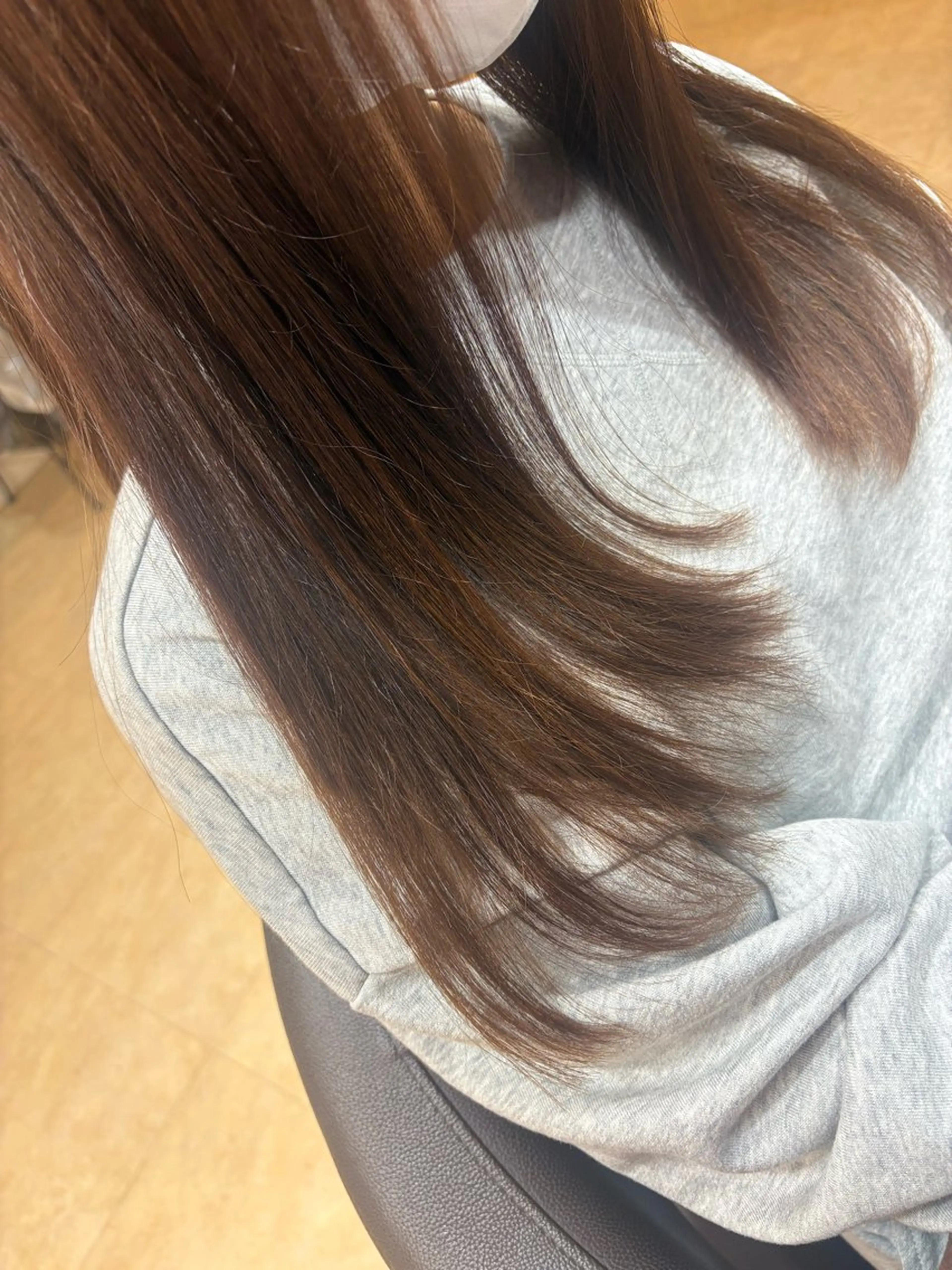 ロング レイヤーカット ローレイヤー 水村 菜々美のヘアスタイル