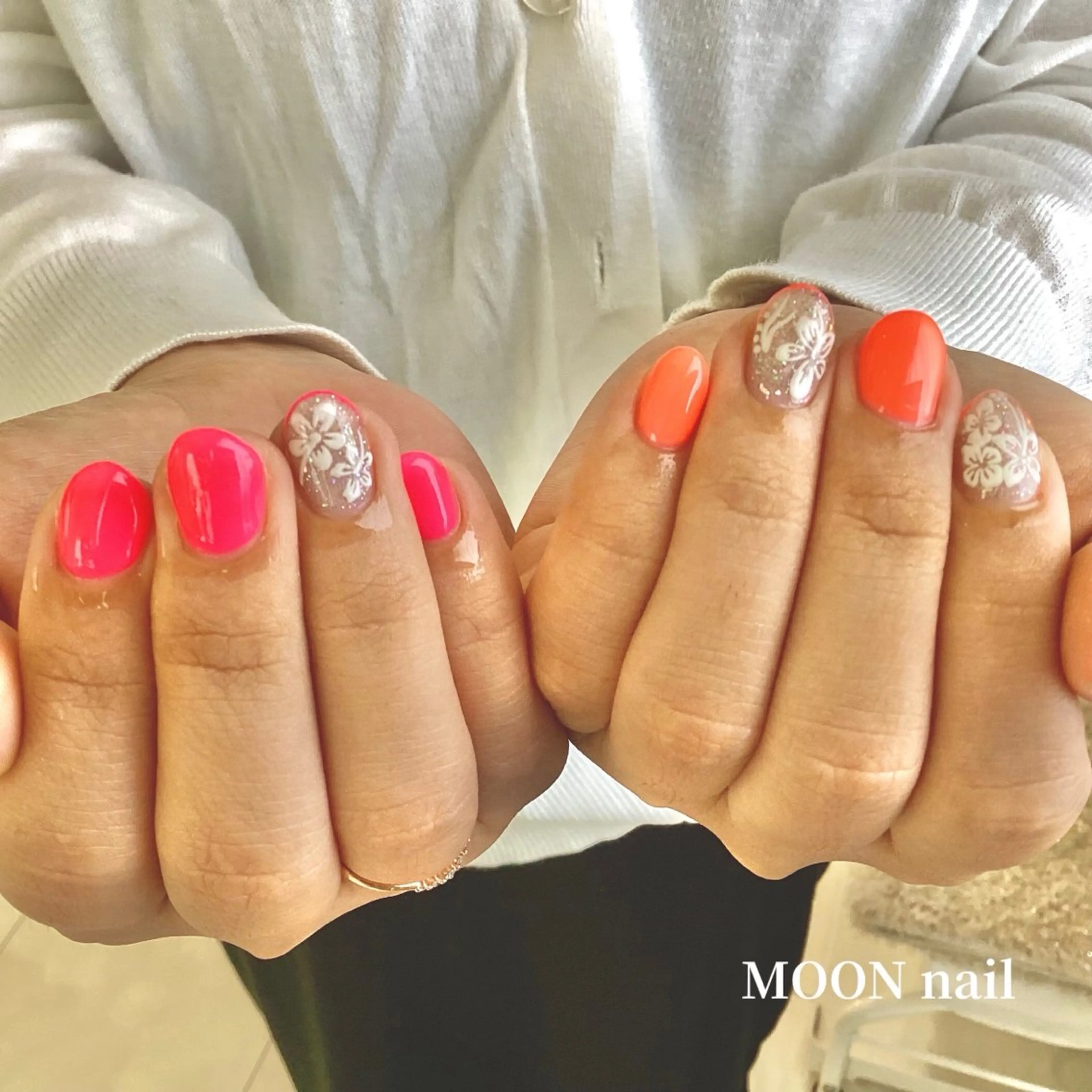 ネイル ハンドネイル 浦添 MOON  nailのネイルデザイン