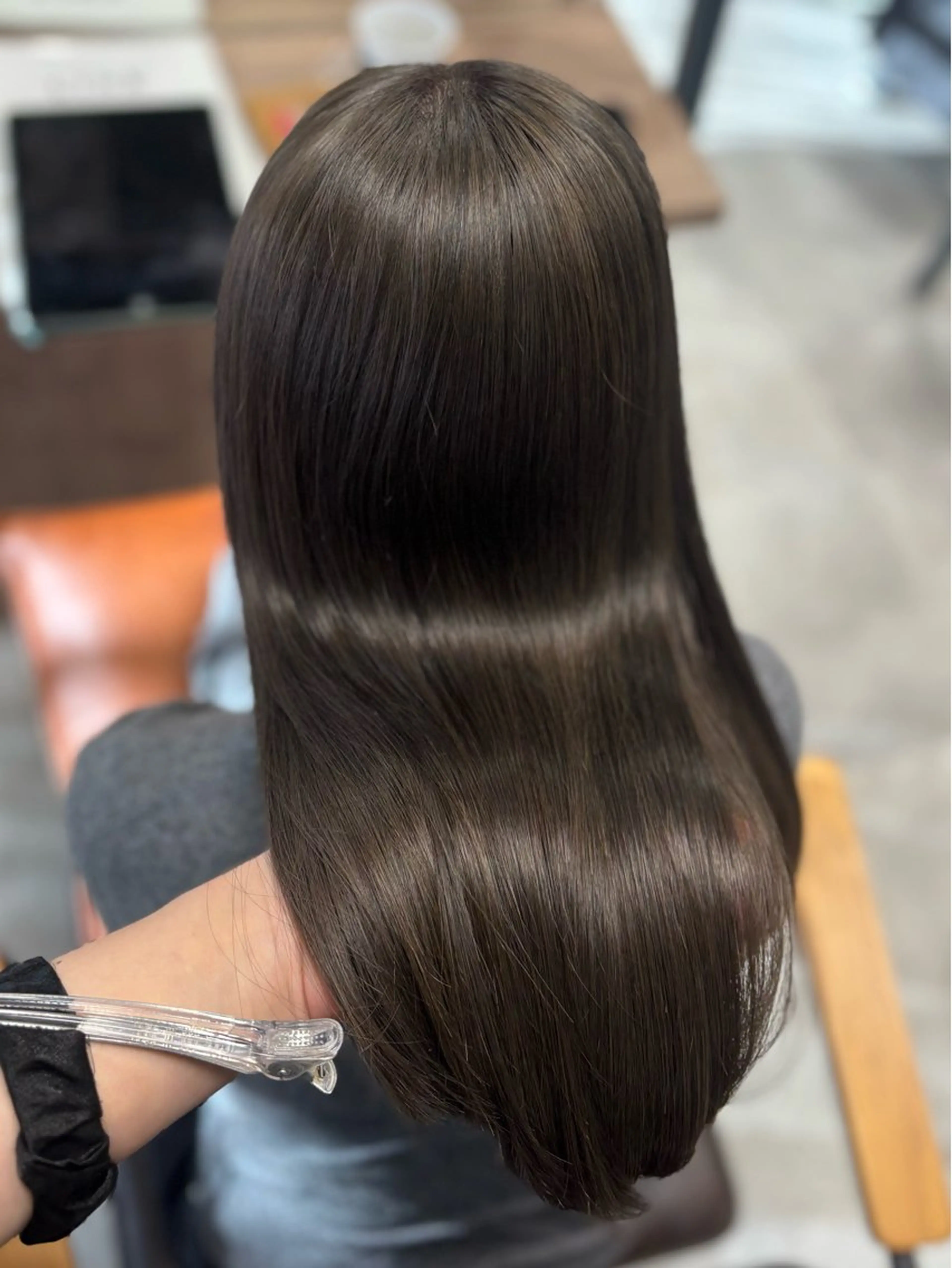 セミロング カット ヘアカラー トリートメント きょうか🩶 /艶髪/髪質改善のヘアスタイル