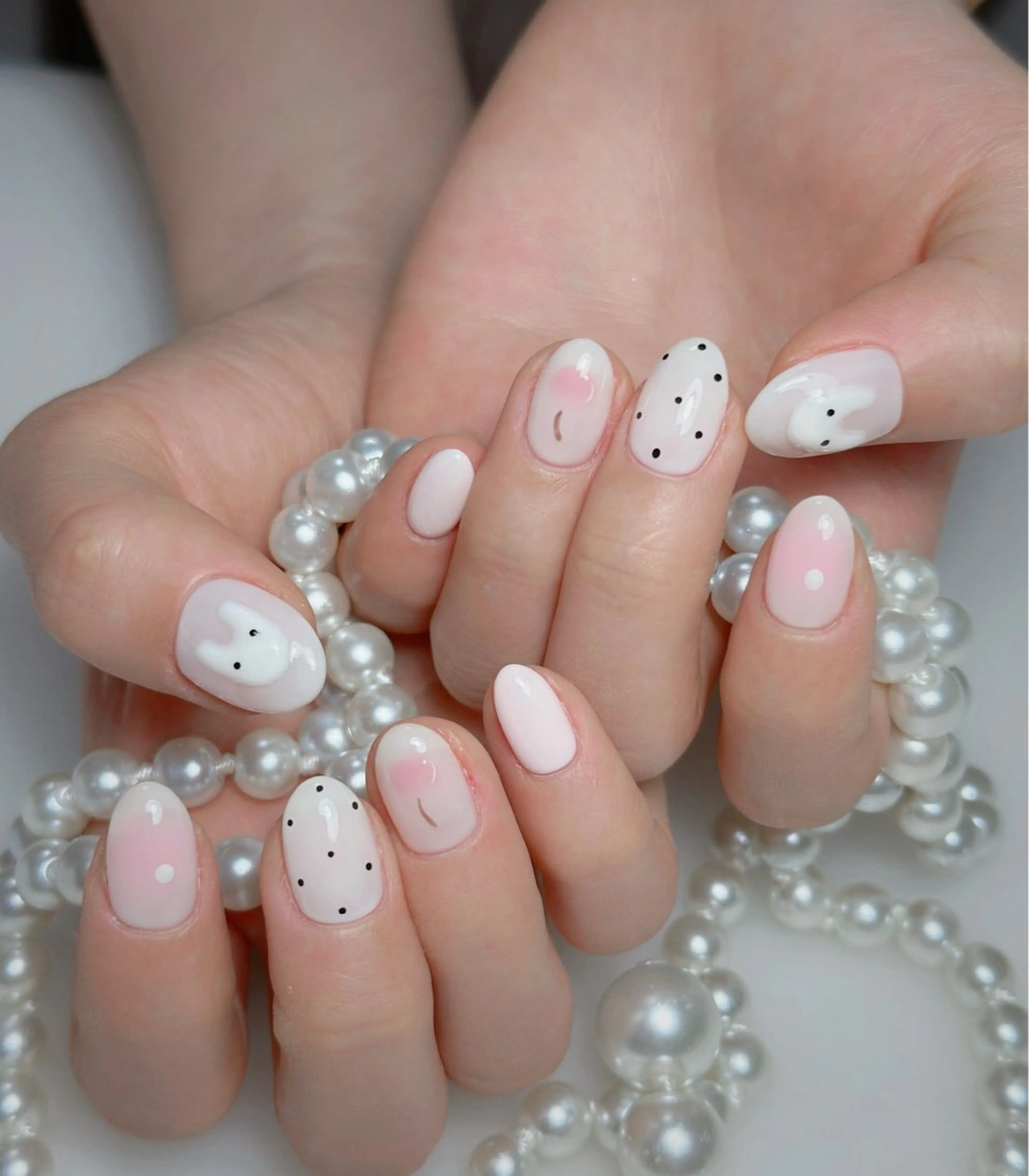 ネイル オーロラネイル 長さ出し フットネイル 韓国ネイル ラメ(グリッター) 👍thumbs up nail👍のネイルデザイン