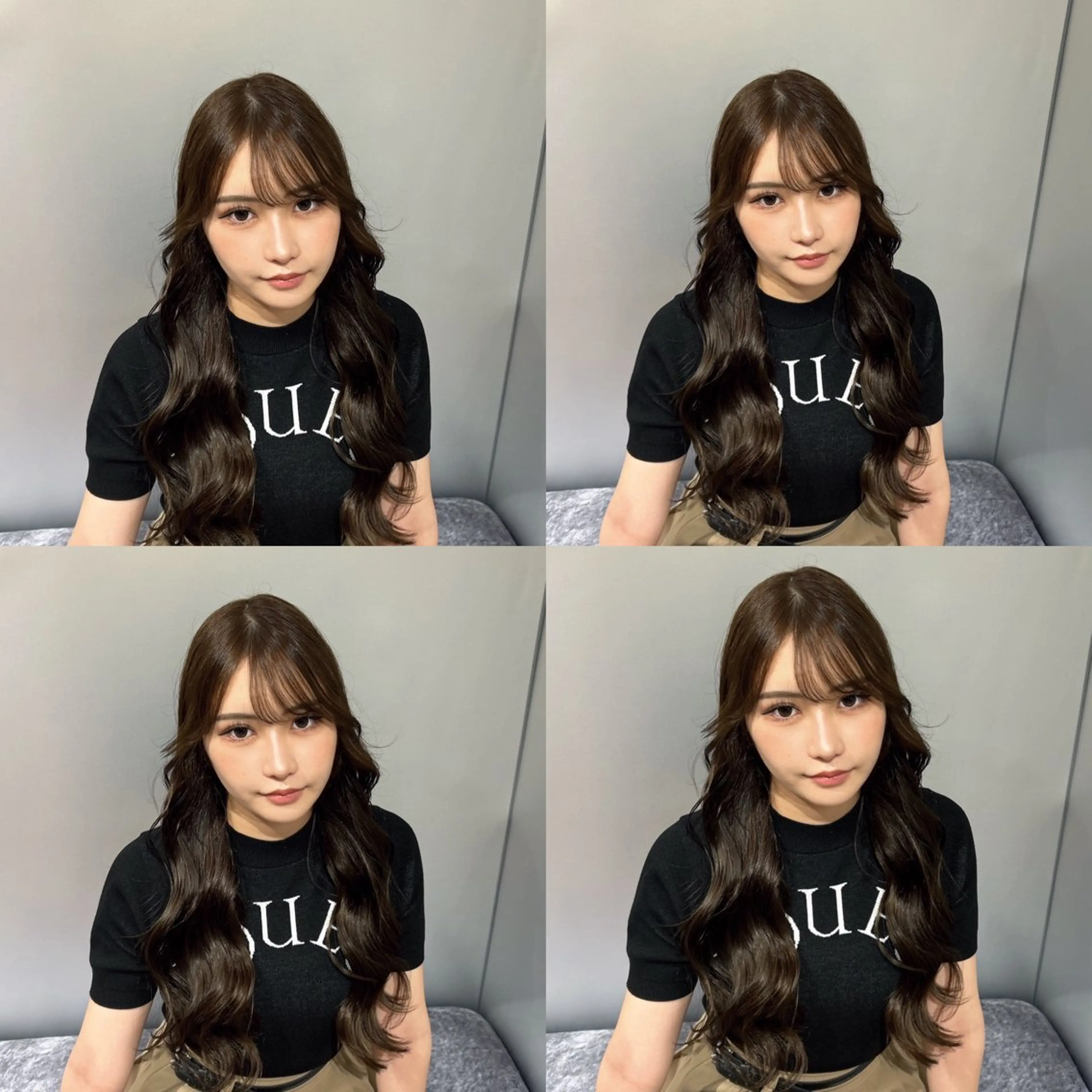 ロング カラー レイヤーカット/ 縮毛矯正🇰🇷早坂のヘアスタイル