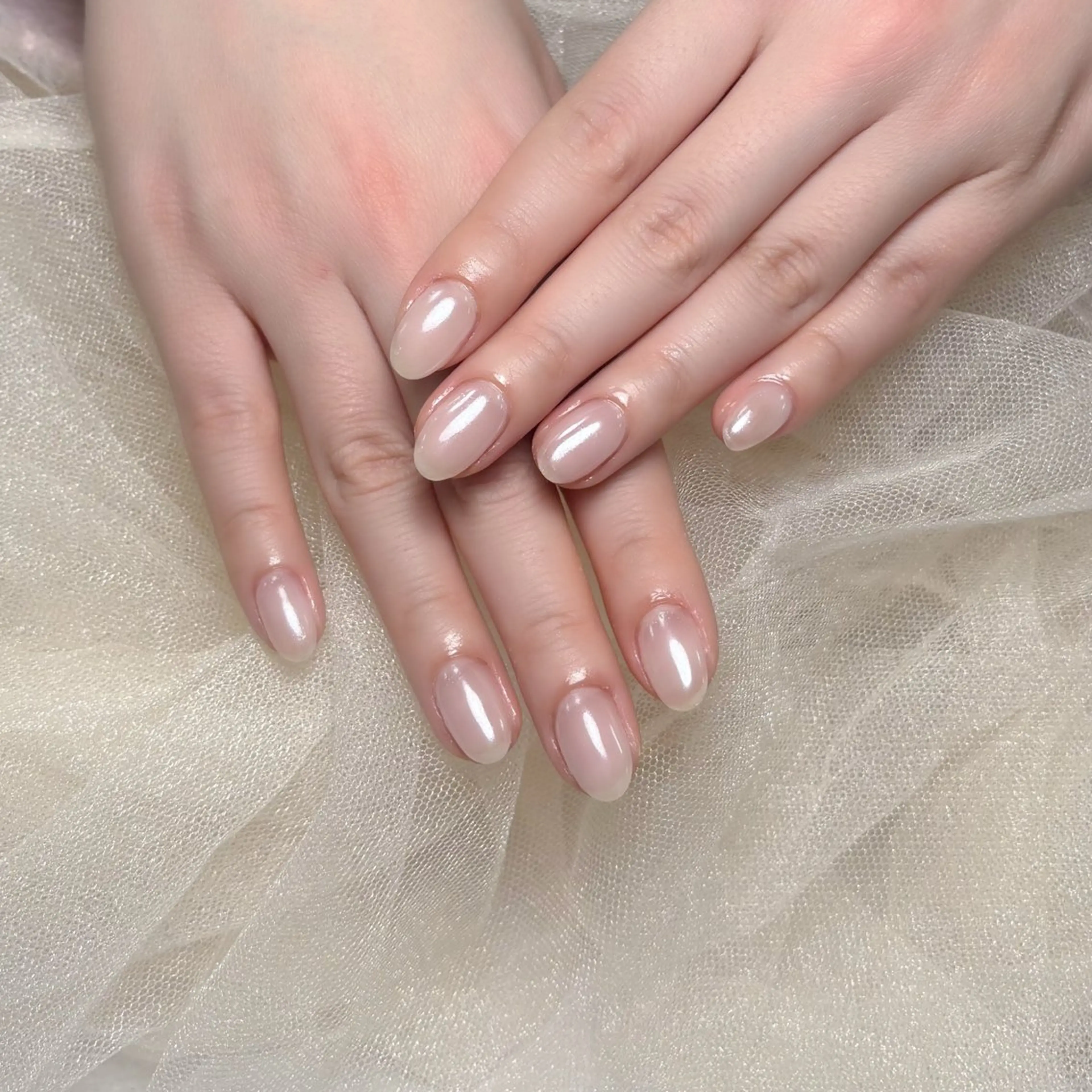 ネイル ミラーネイル 持ち込み ワンカラーネイル ハンドネイル Ti miのネイルデザイン