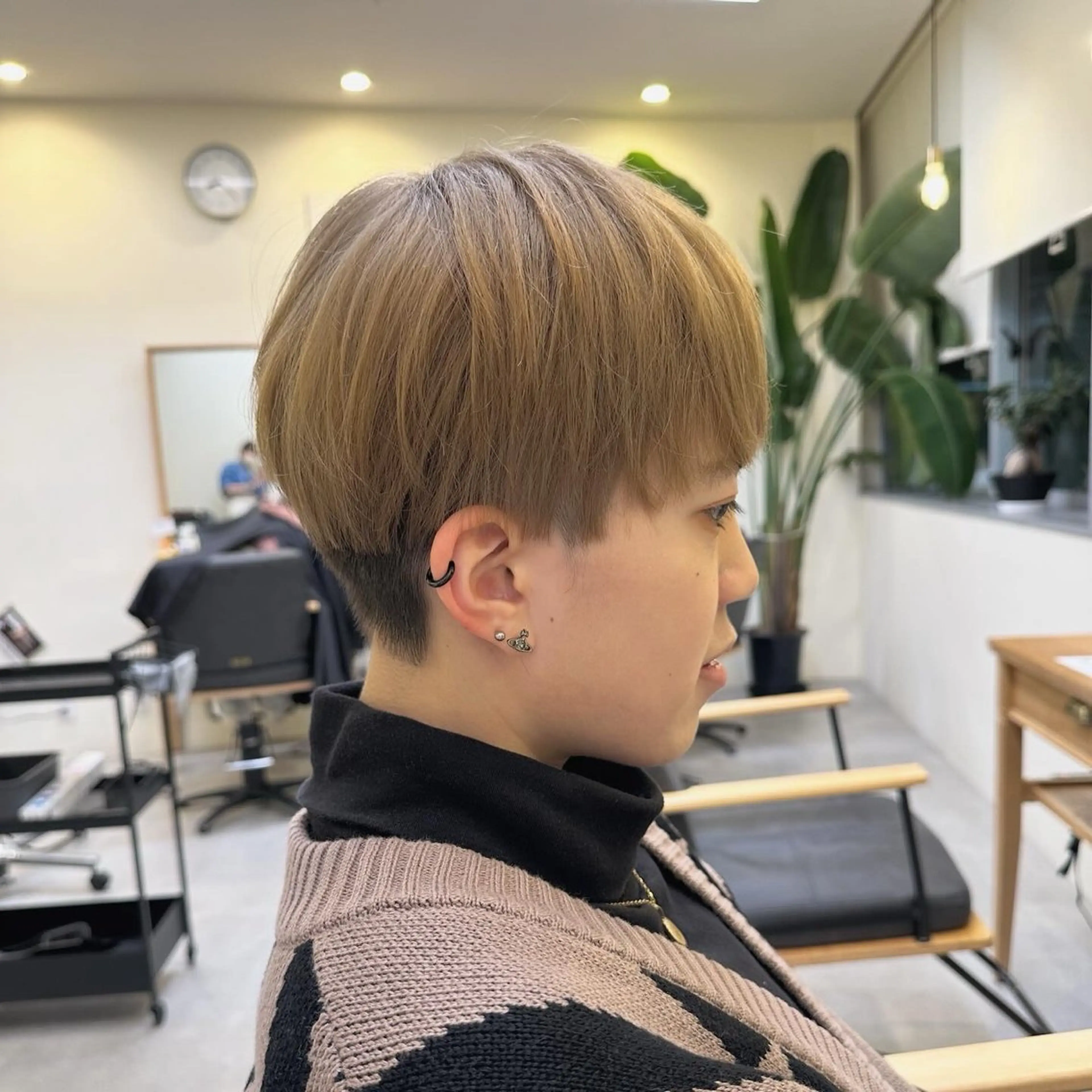 メンズ 梅本 夢香のヘアスタイル