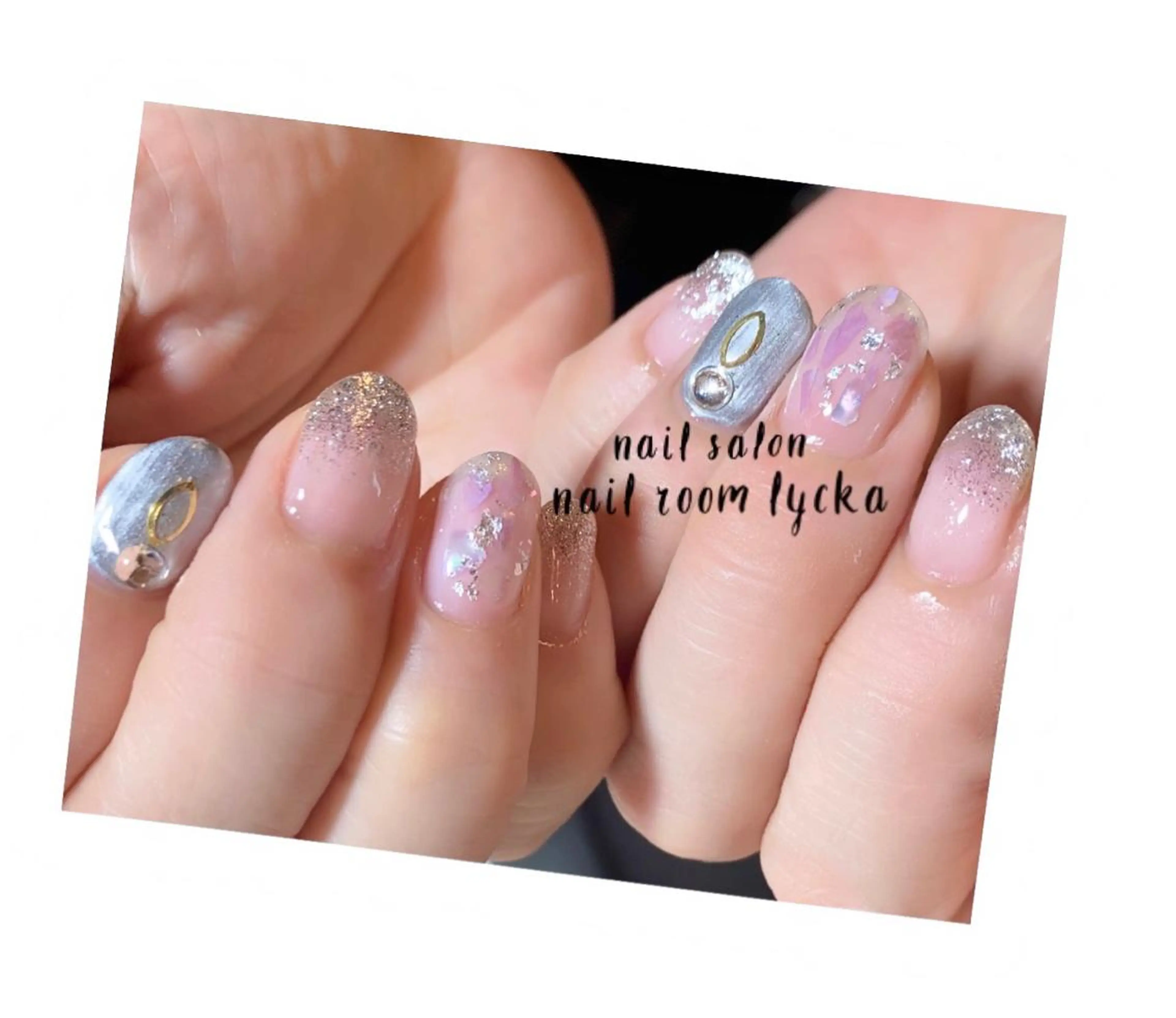 ネイル ﾈｲﾙﾙｰﾑﾘｯｶ 𝐦𝐚𝐲𝐮のネイルデザイン