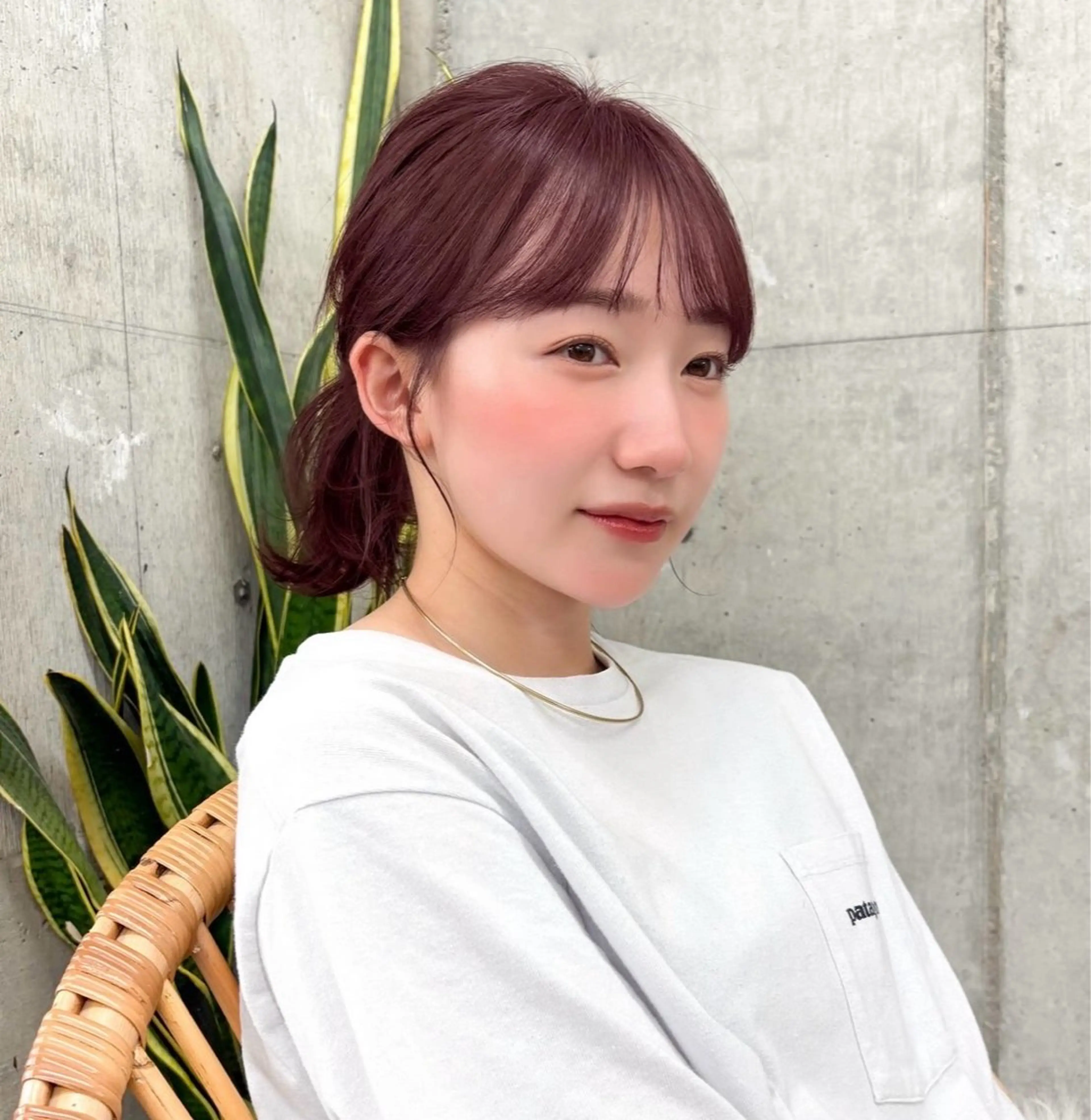 ミディアム レイヤーカット ヘアカラー トリートメント 🌷暖色カラー /Mina/渋谷🌷のヘアスタイル