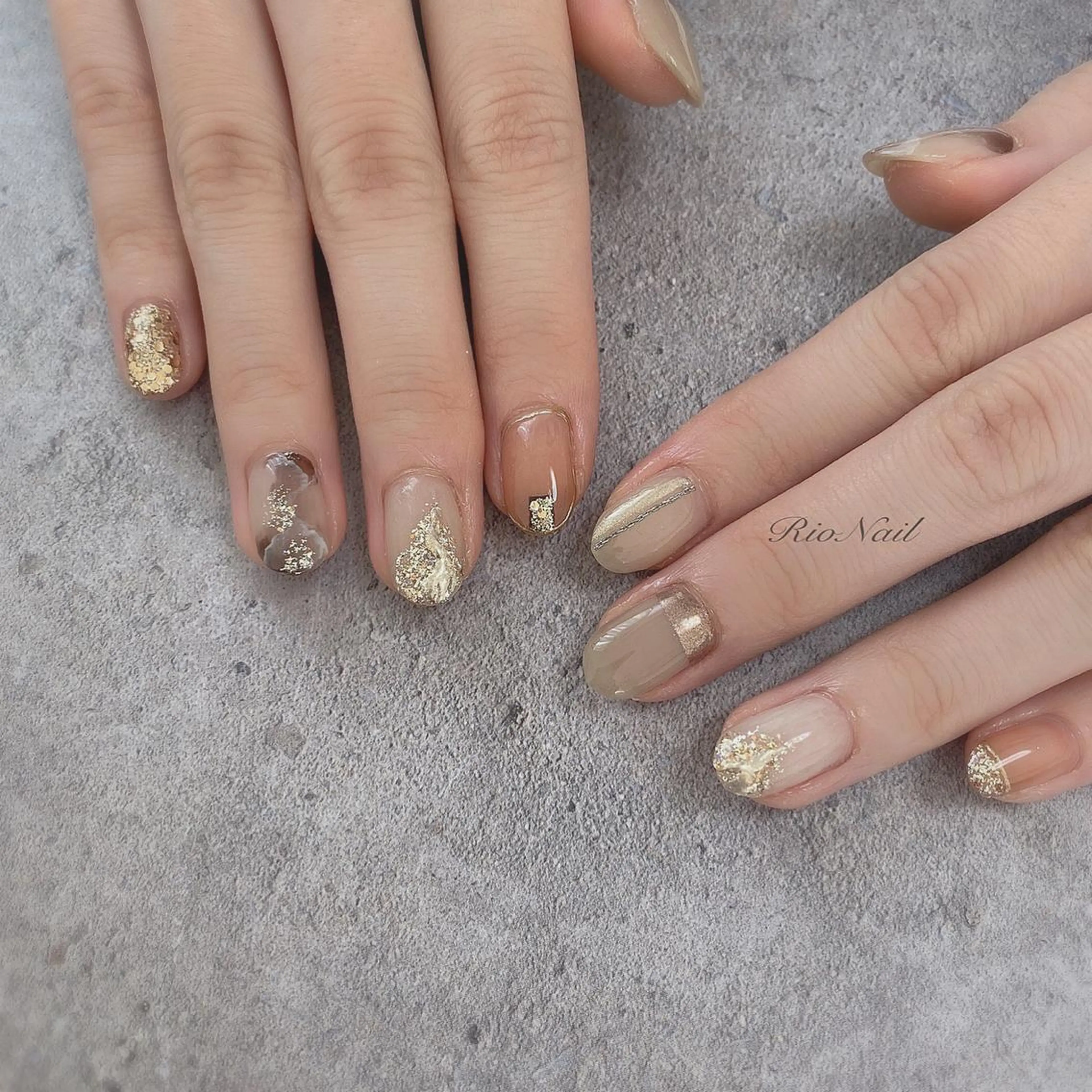 ネイル ハンドネイル nailsalon linneのネイルデザイン