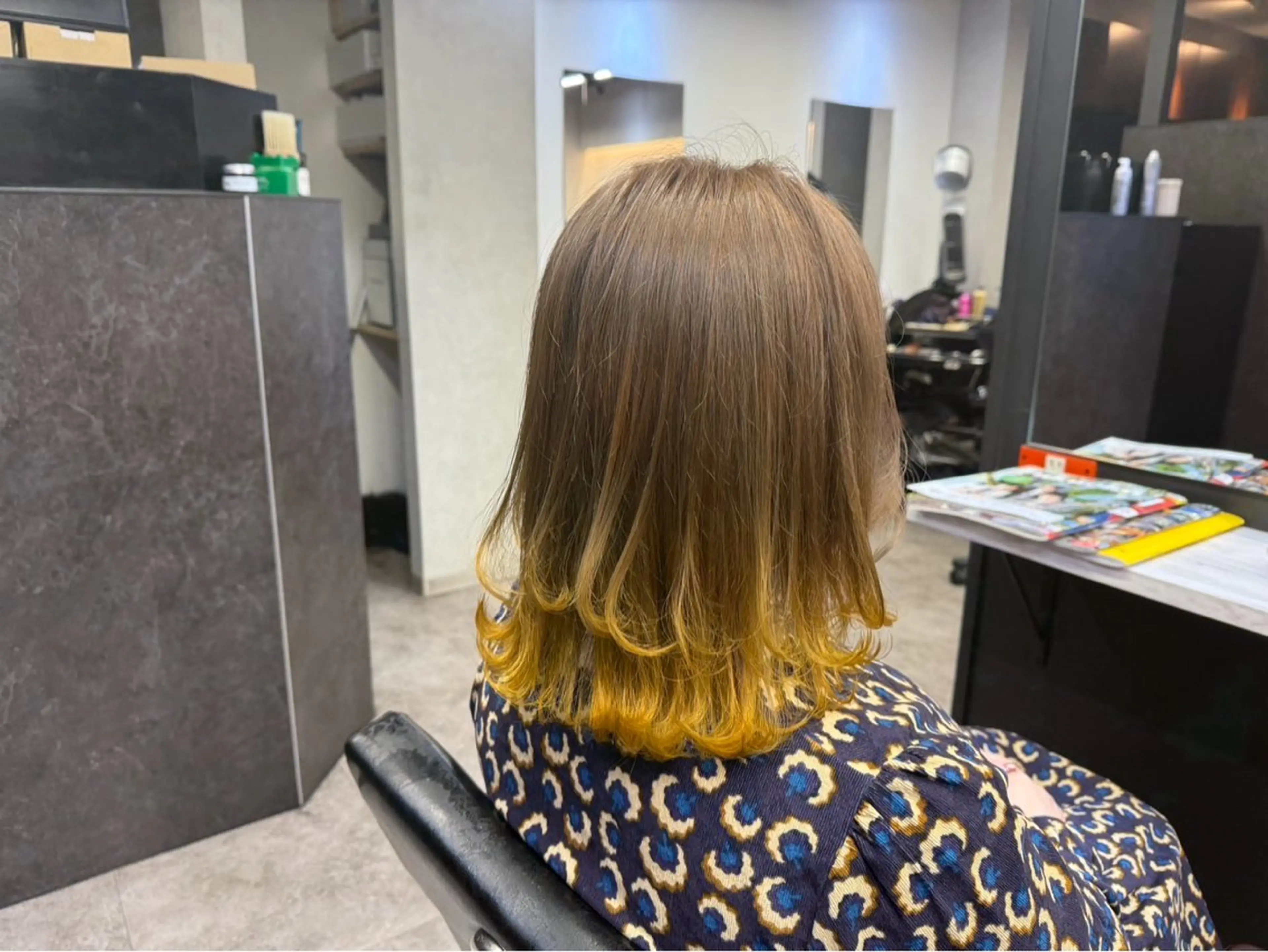 カラー 中富 🍪みなのヘアスタイル