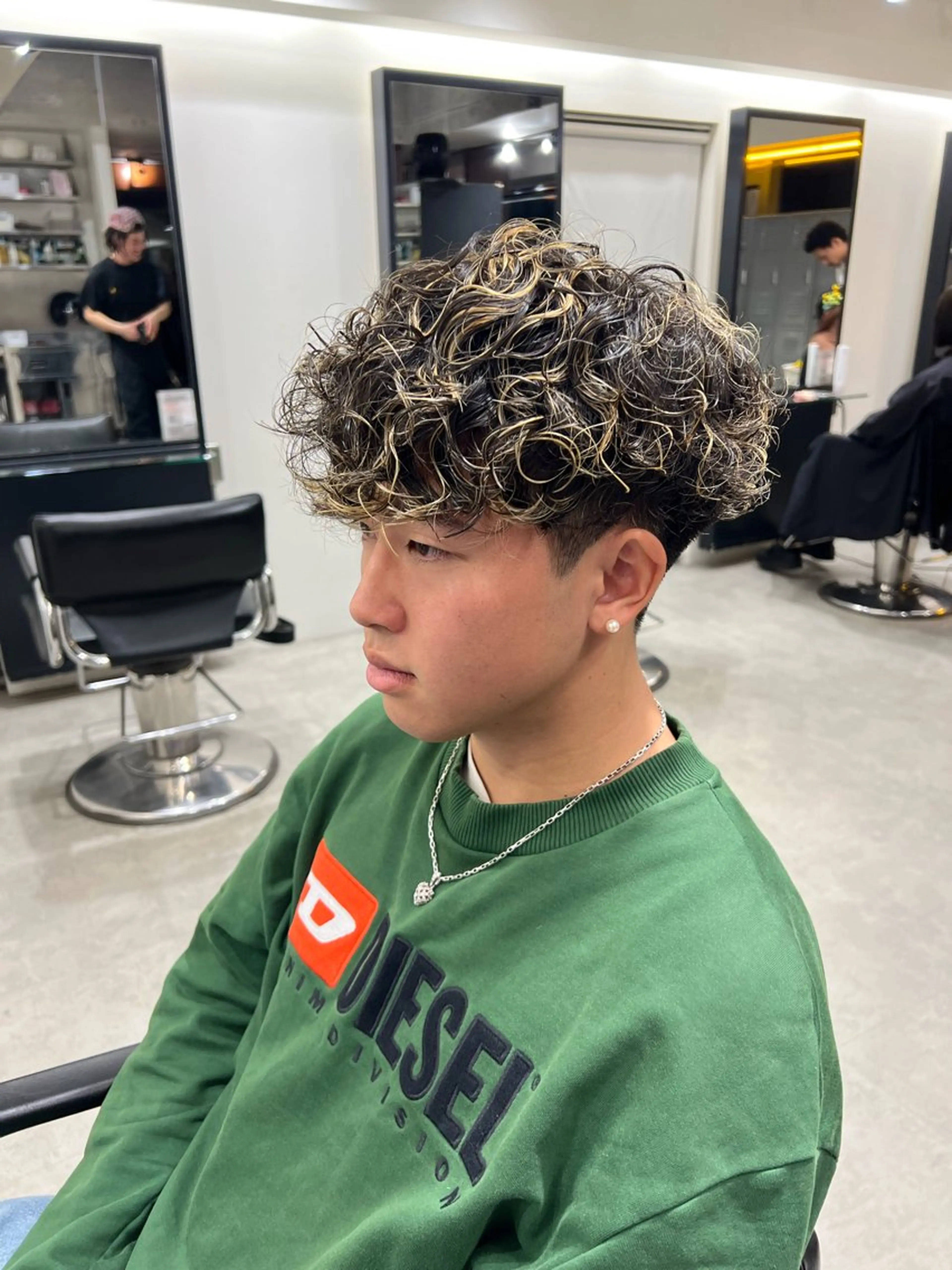 パーマ メンズ fifth PARK所属・fifth PARK HIN★T★のヘアスタイル