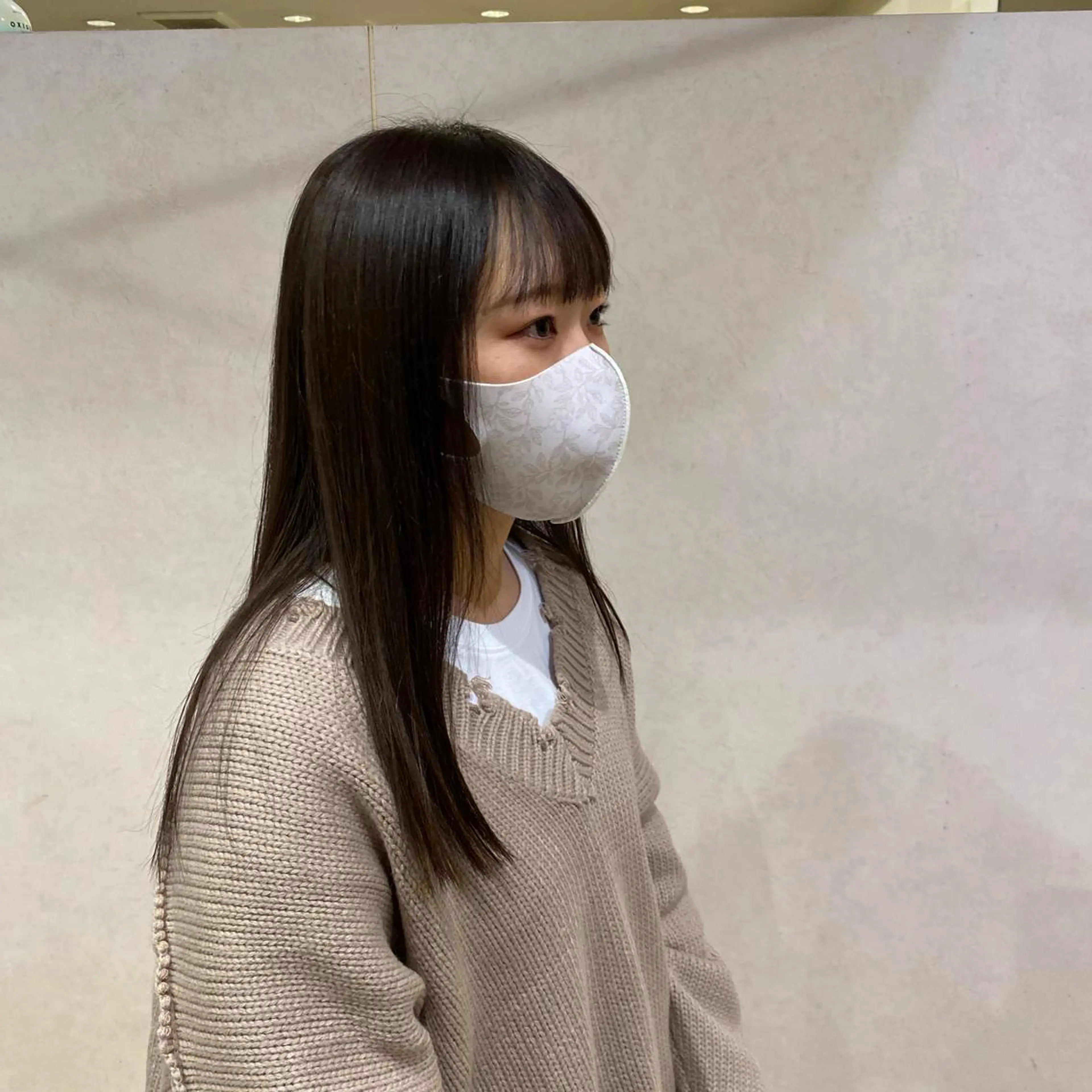セミロング 髪質改善 髪質改善カラーゆうひのヘアスタイル