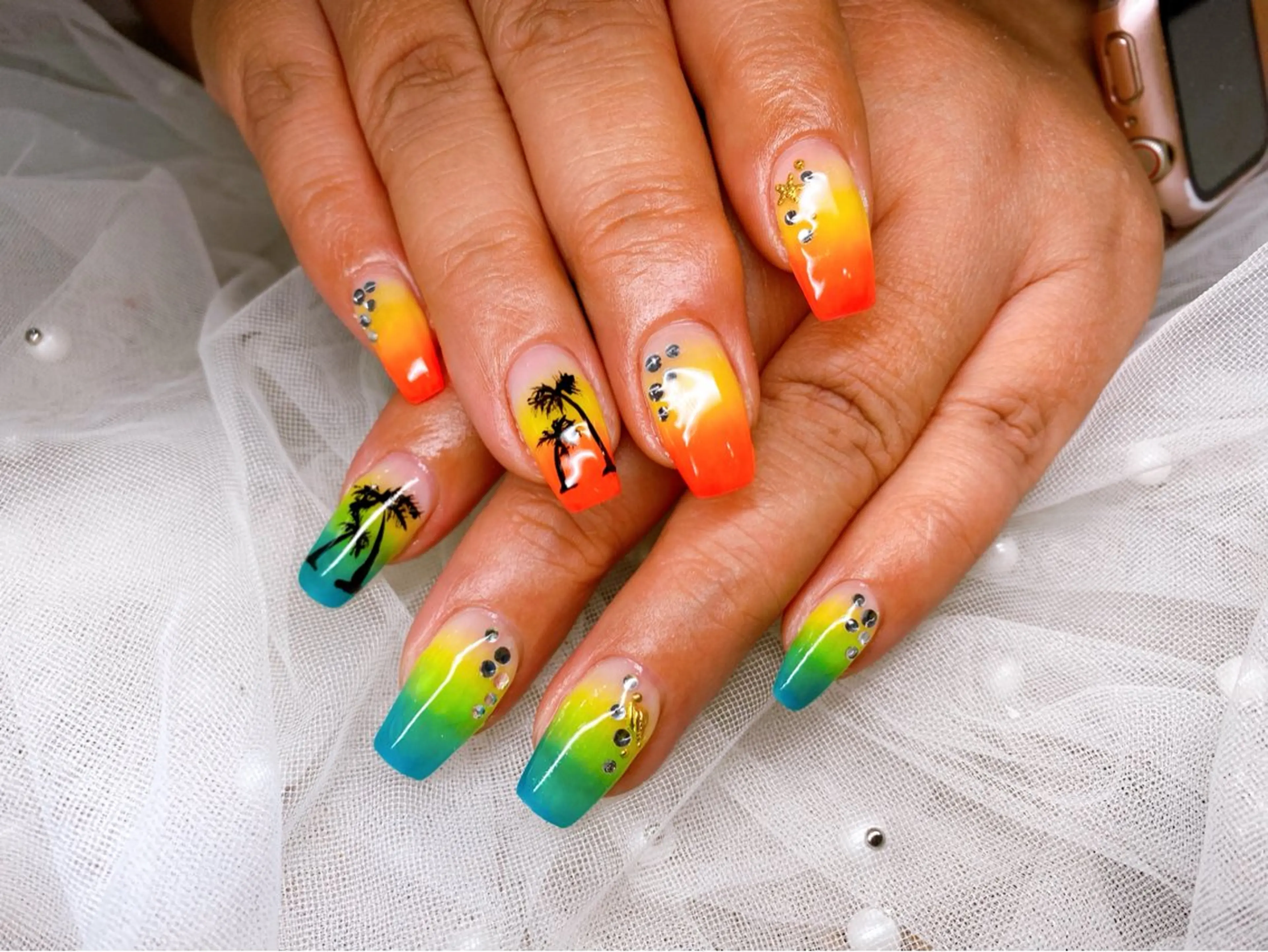 ネイル ハンドネイル 【トロワ ラパン】 Mayaのネイルデザイン