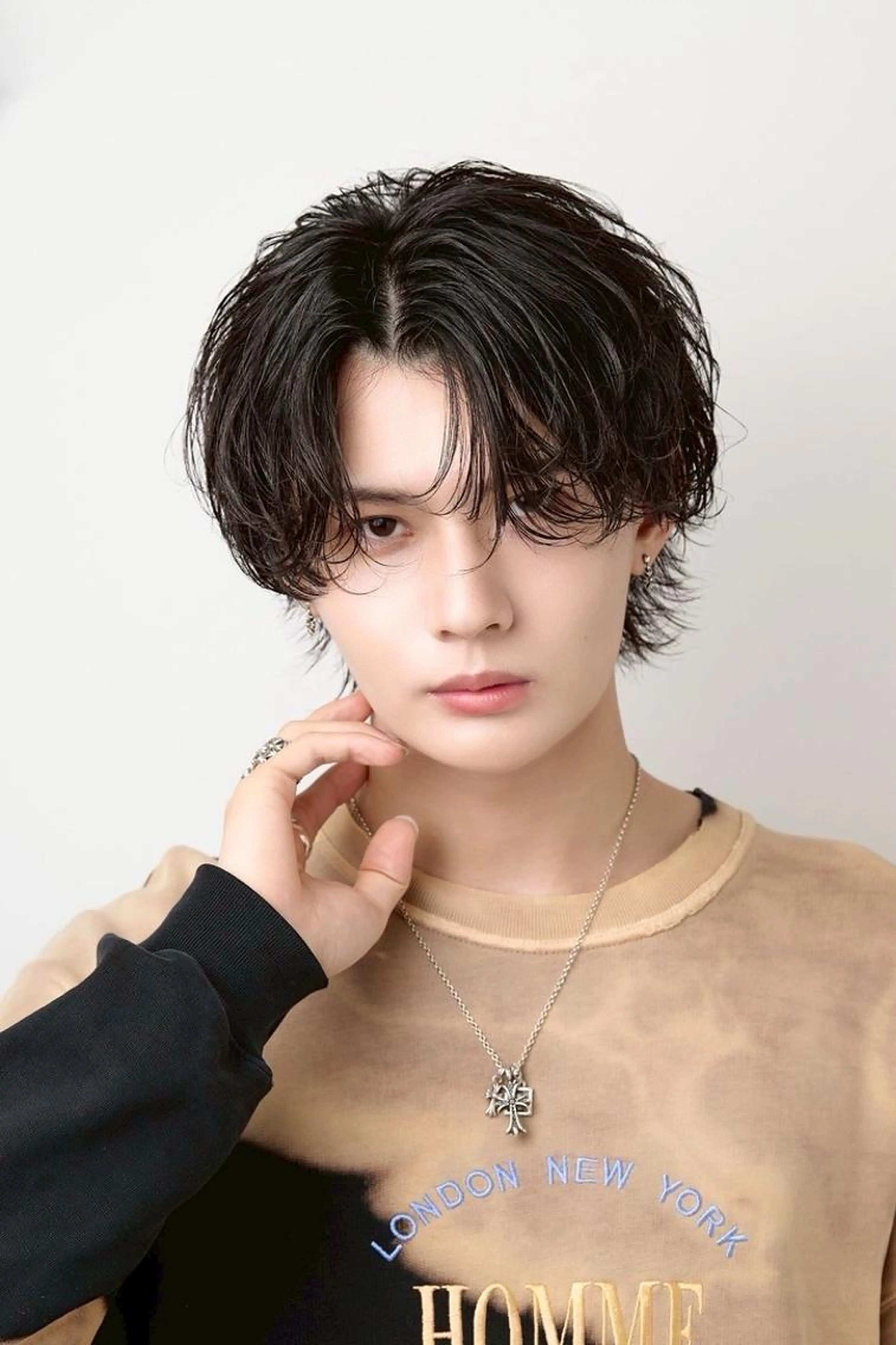 💠ミニモSALE限定💠メンズカット+大人気💫曲がる縮毛矯正の写真